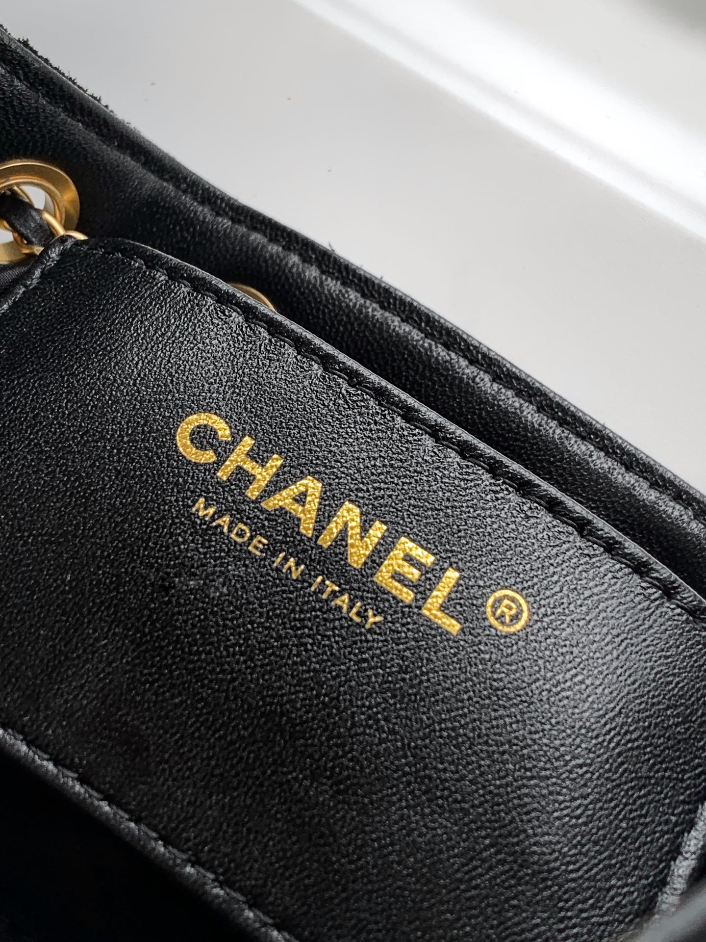 Chanel Style Black Leather Bag Bags Bag detail image 9 from source 765822