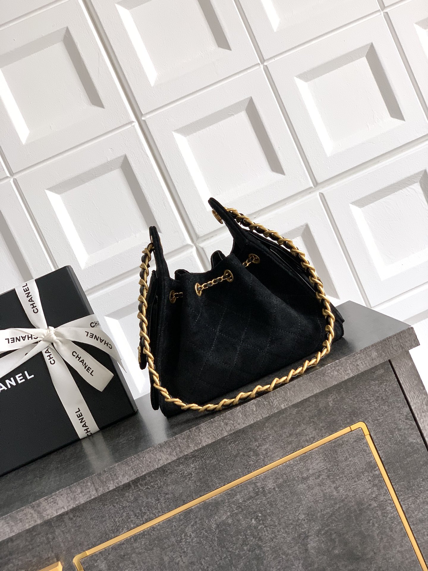 Chanel Style Black Leather Bag Bags Bag detail image 3 from source 765822