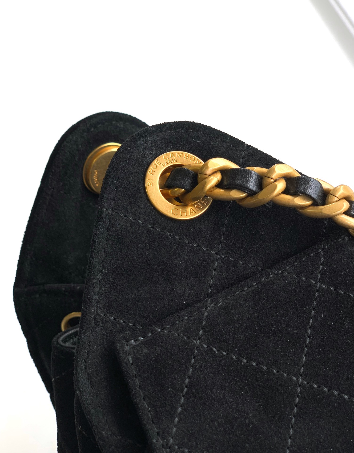 Chanel Style Black Leather Bag Bags Bag detail image 7 from source 765822