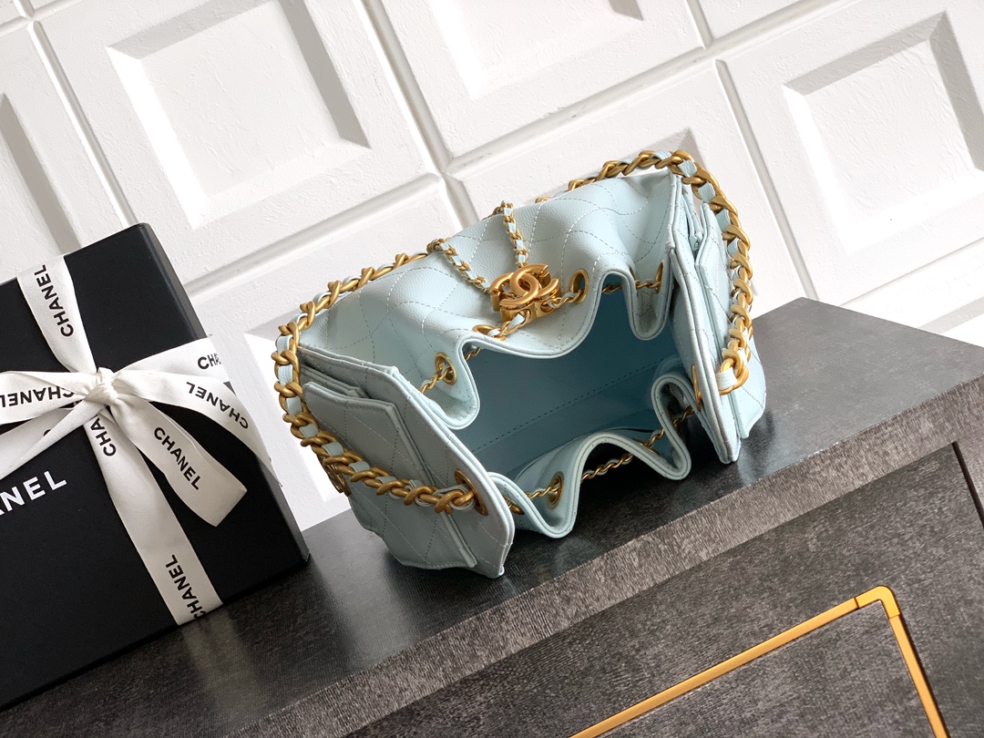 Chanel Style Black Leather Bag Bags Bag detail image 8 from source 765824