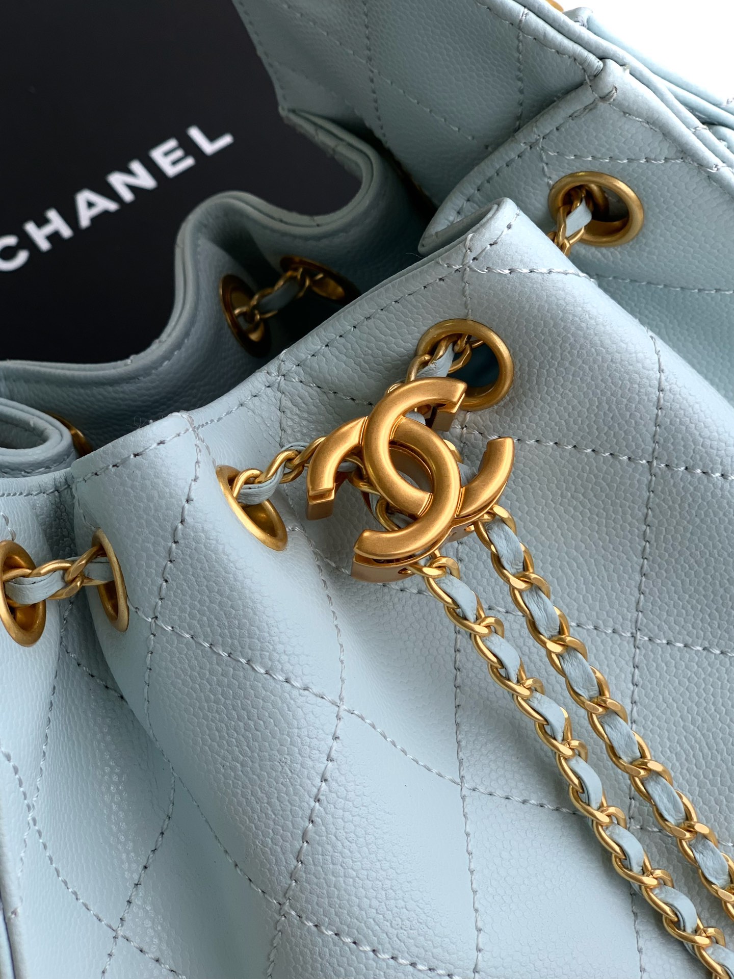 Chanel Style Black Leather Bag Bags Bag detail image 5 from source 765824