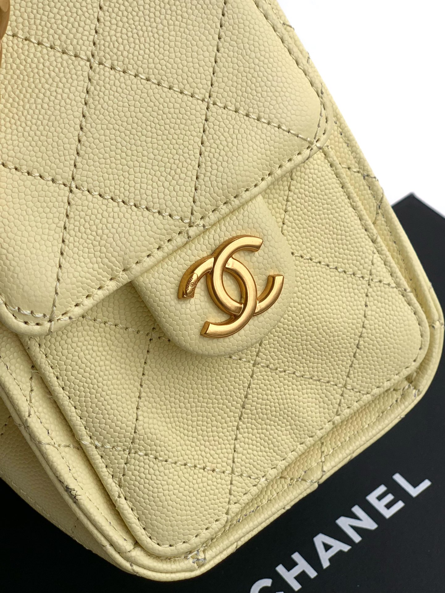 Chanel Style Black Leather Bag Bags Bag detail image 6 from source 765825