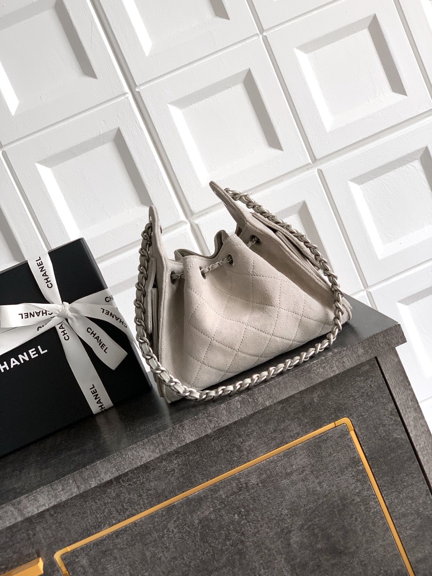 Chanel Style Brown Leather Bag Bags Bag detail image 3 from source 765828