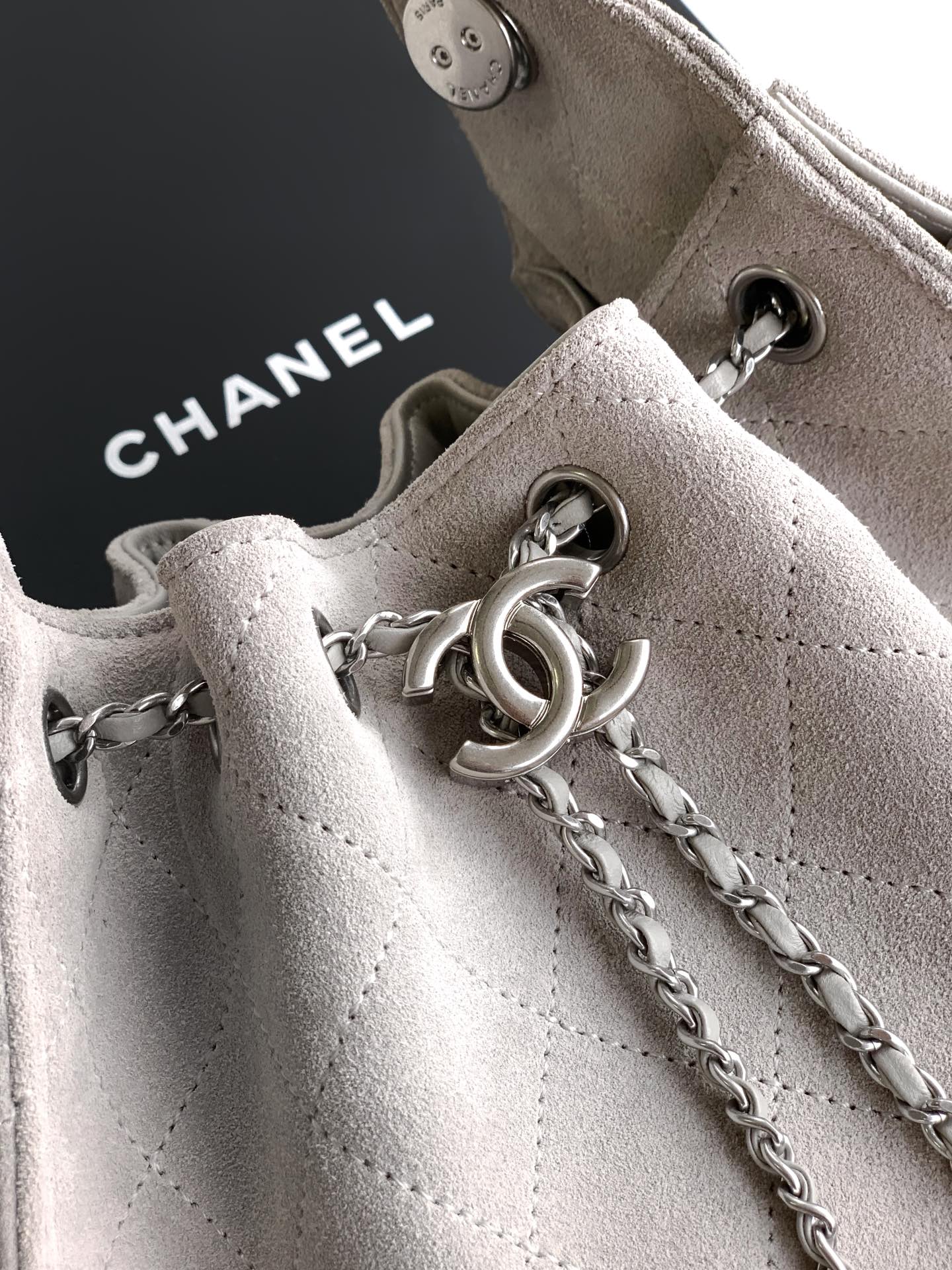 Chanel Style Brown Leather Bag Bags Bag detail image 5 from source 765828