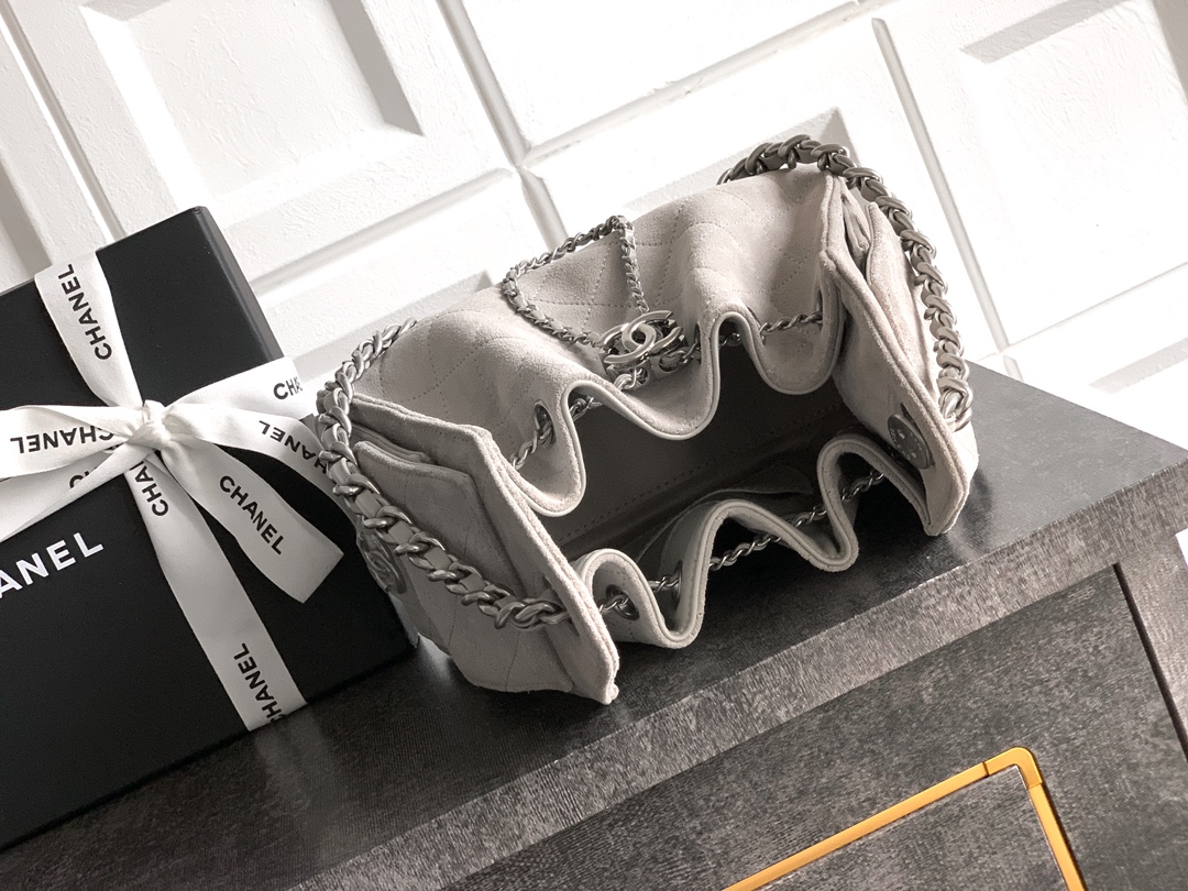 Chanel Style Brown Leather Bag Bags Bag detail image 8 from source 765828