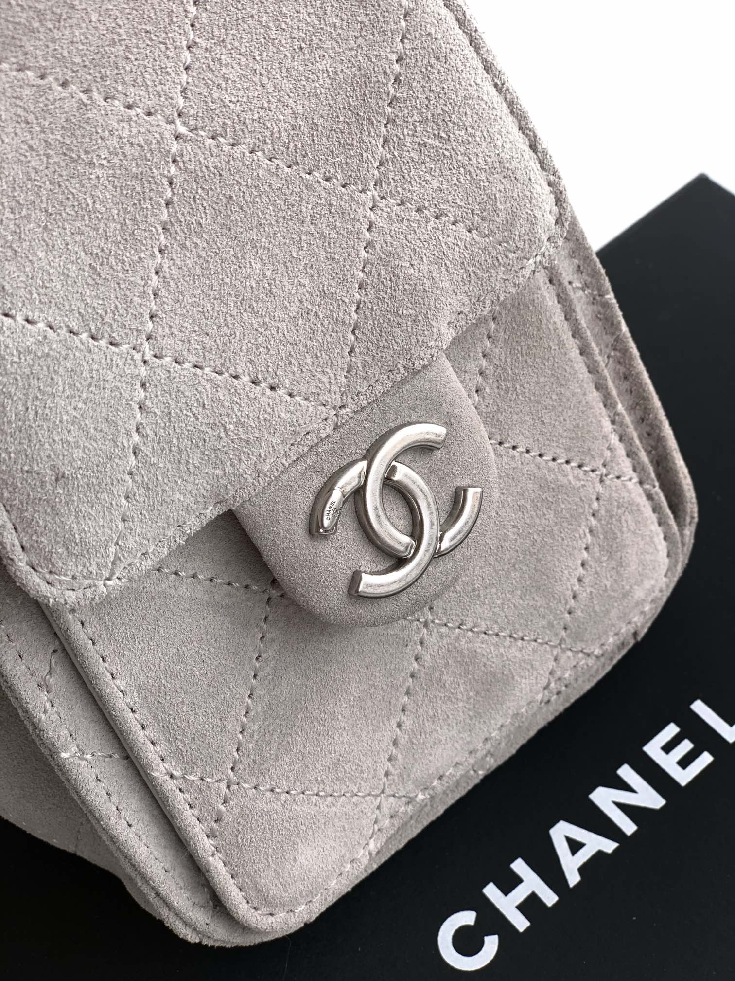 Chanel Style Brown Leather Bag Bags Bag detail image 6 from source 765828
