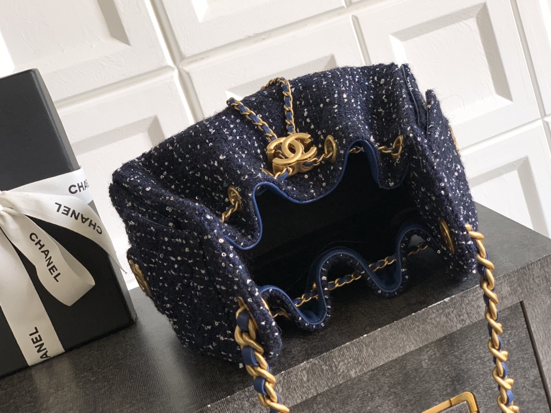 Chanel Style Black Leather Bag Bags Bag detail image 8 from source 765834