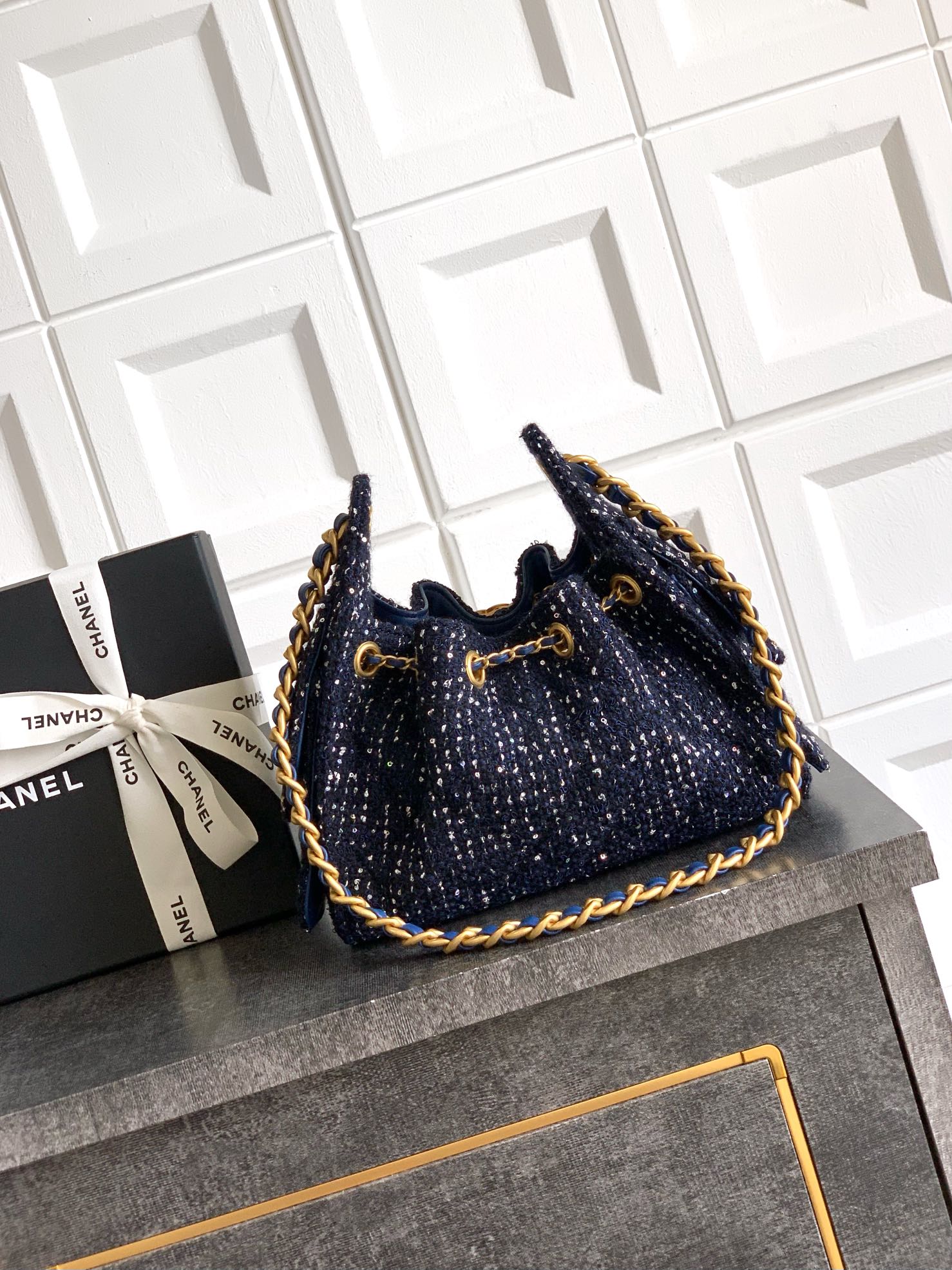 Chanel Style Black Leather Bag Bags Bag detail image 3 from source 765834