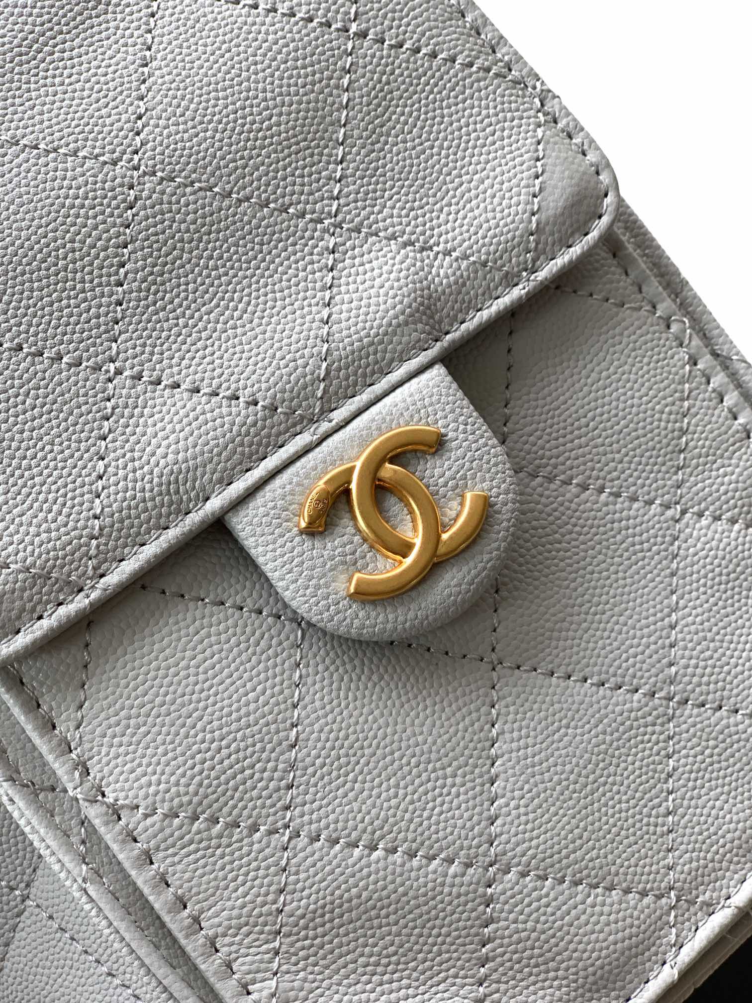 Chanel Style Grey Hobo Bag Bags Hobo Bag detail image 6 from source 765833