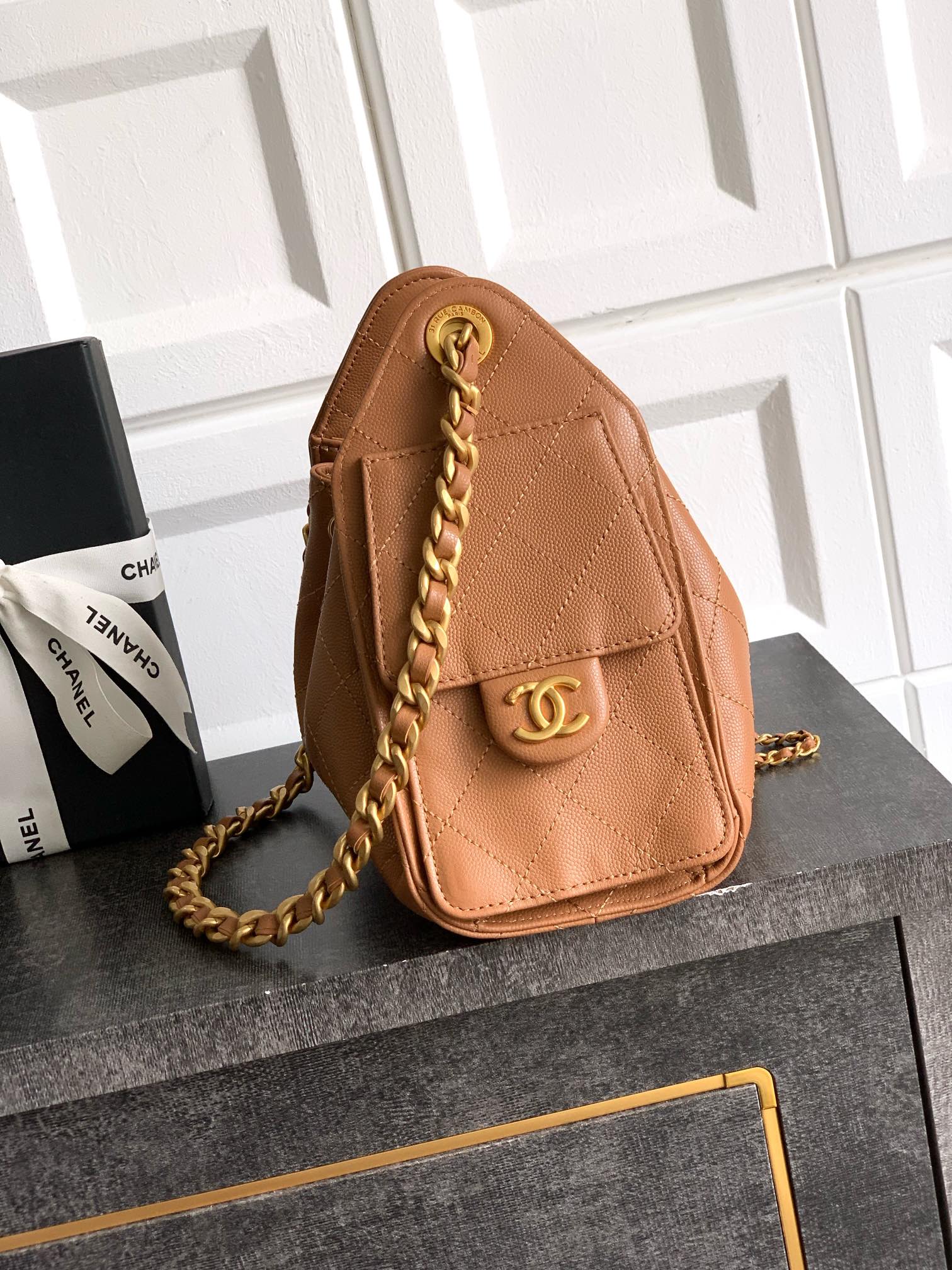 Chanel Style Leather Hobo Bag Lookbook Reference image 2