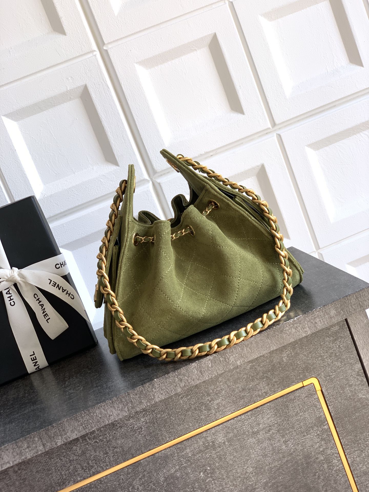Chanel Style Black Leather Bag Bags Bag detail image 3 from source 765829