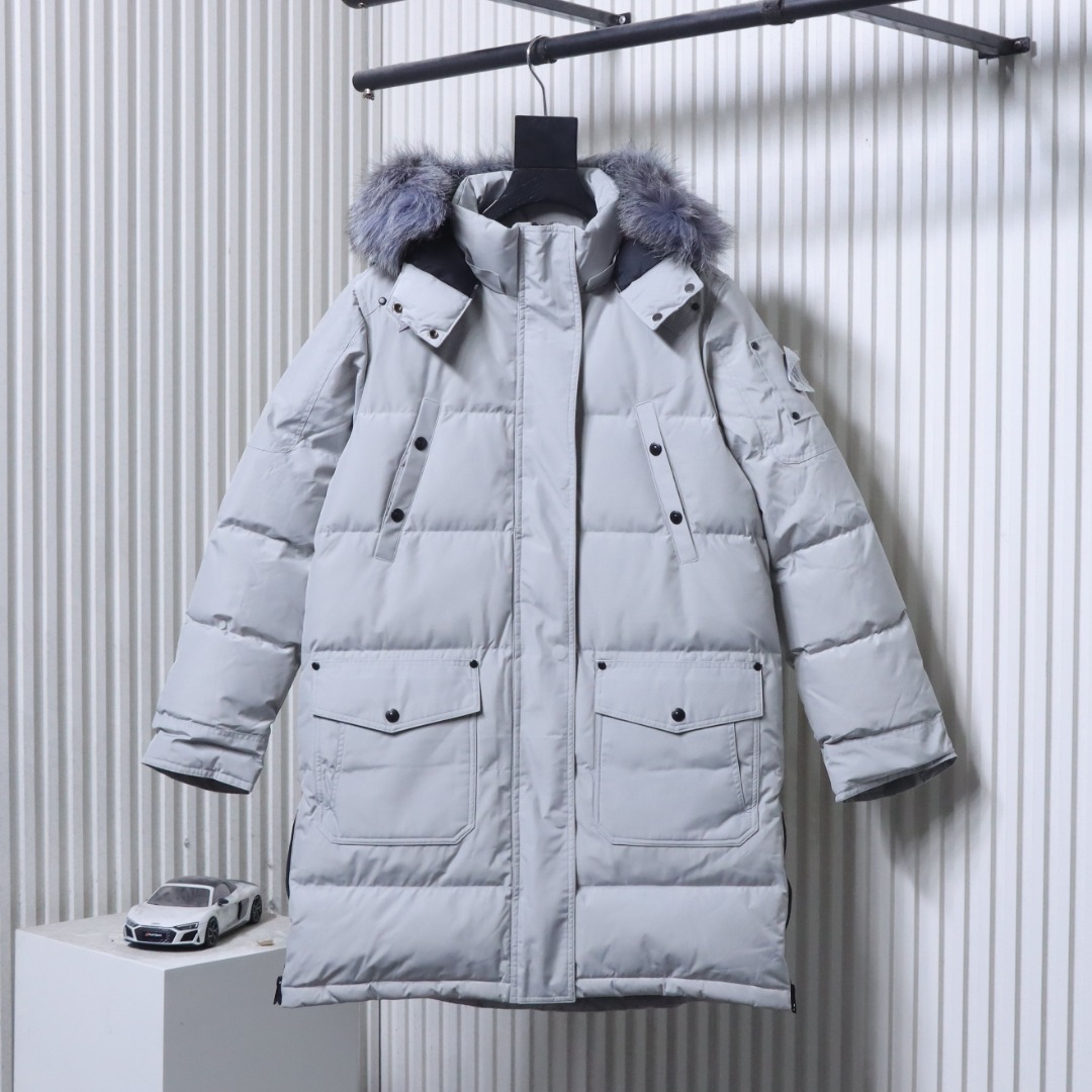【05276】Moose Knuckles Men's Long Down Jacket