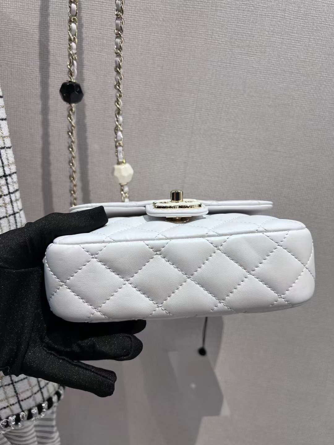 方胖子白色尺寸12.5x16x4.5cm23p珐琅扣爱心方胖子绝了仙女啊