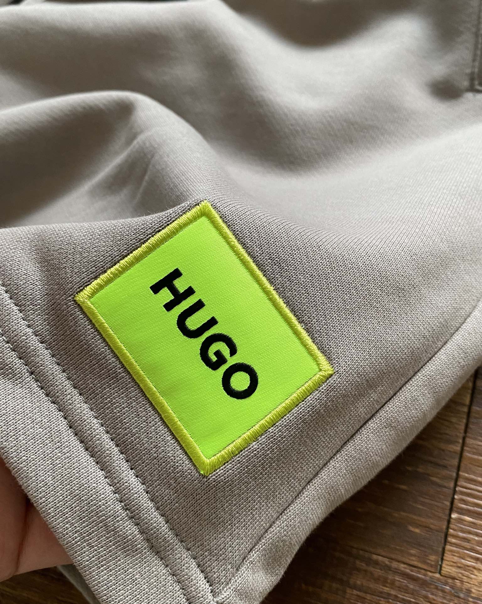 HUGO BOSS Men's Regular-Fit Cotton-Blend Terry Shorts with Logo Patch 7 i1747030558 3526 0