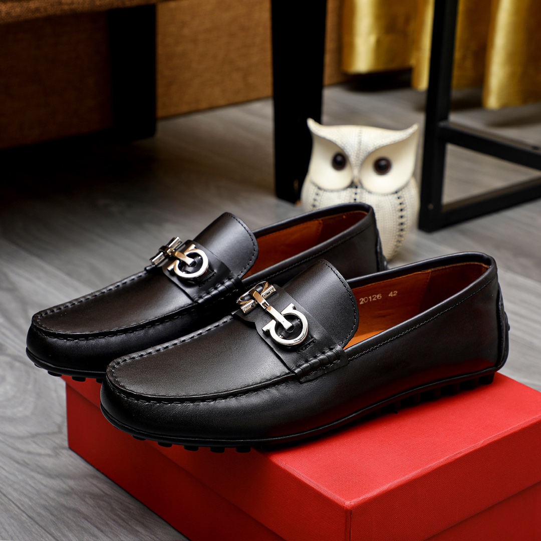 Fábrica 🕷🕷 【Ferragamo】 Los populares zapatos casuales de moda de Ferragamo🇨🇳 Sitio web oficial de producc…