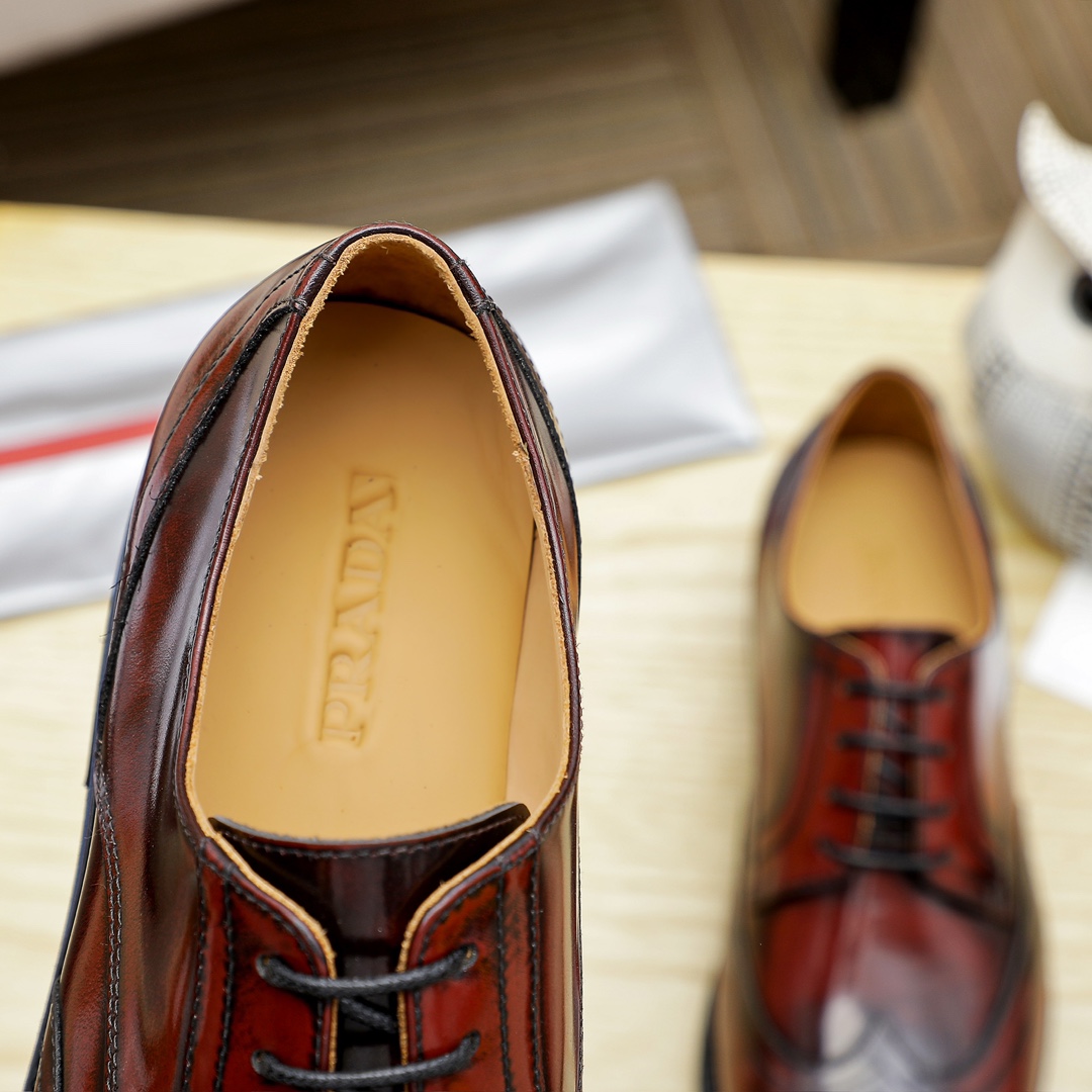 Prada 1:1 Replica Leather Oxford Shoes - Supreme Quality and Style 8 i1729651468 1682 0