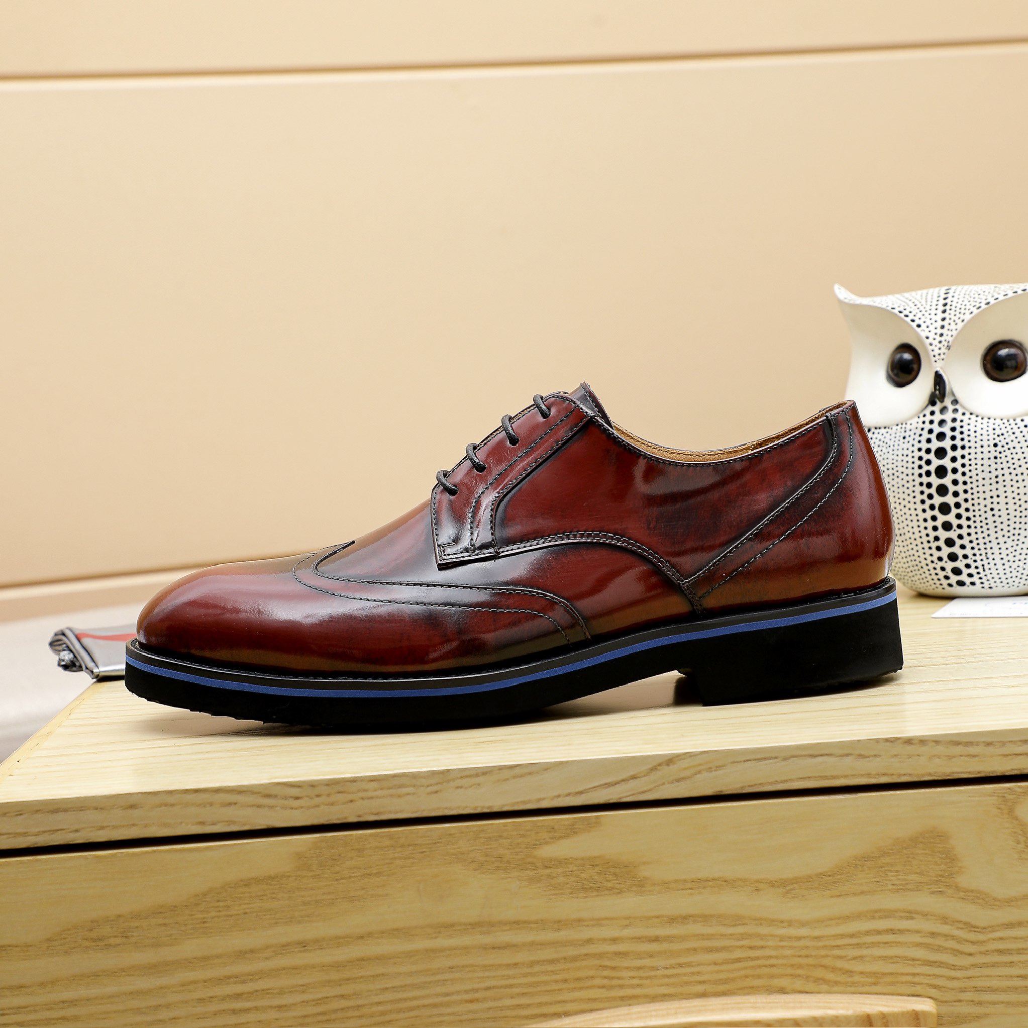 Prada 1:1 Replica Leather Oxford Shoes - Supreme Quality and Style 5 i1729651468 4393 3