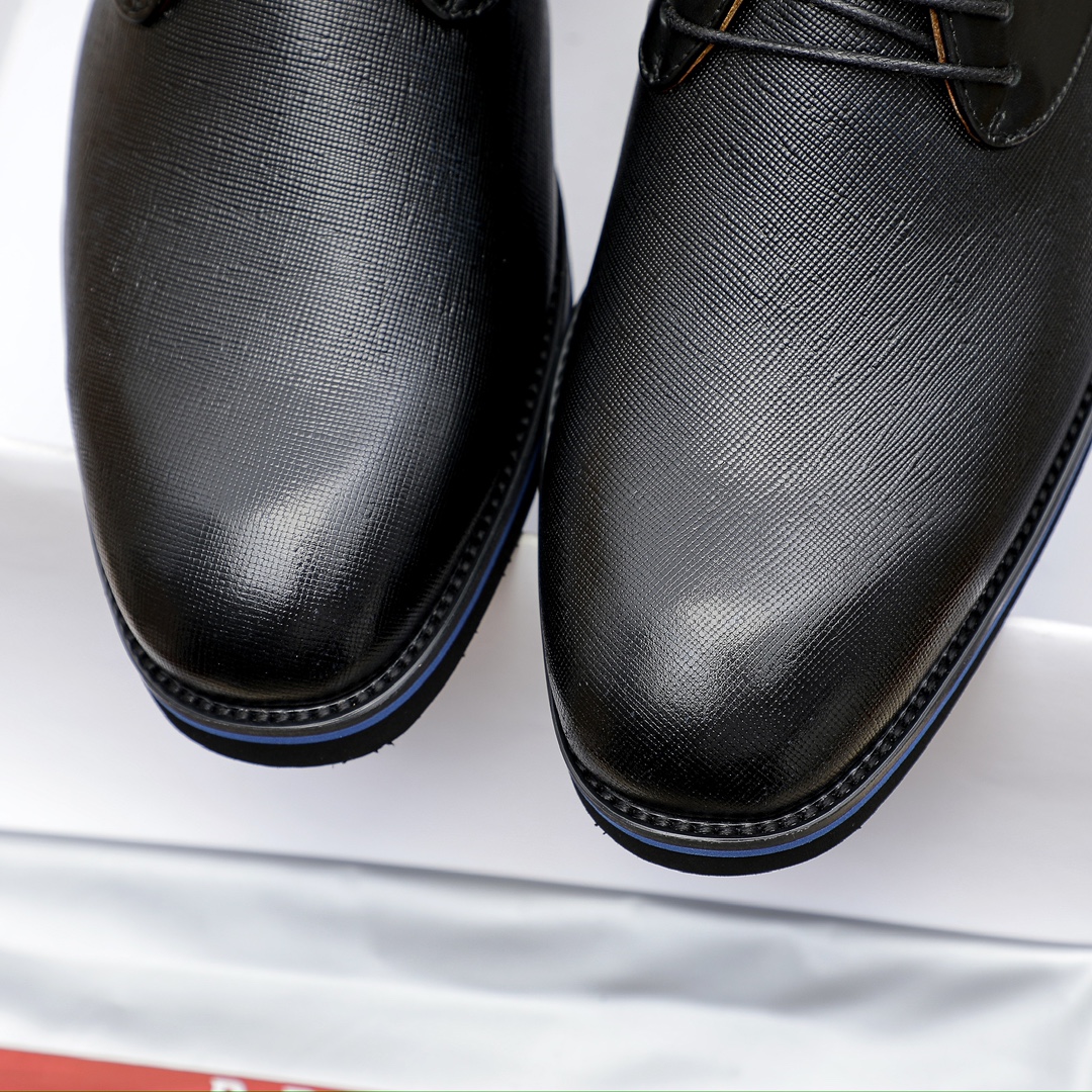 Prada Men's Leather Dress Shoes - Timeless Style & Comfort, Sizes 6-11 7 i1729651642 4834 2