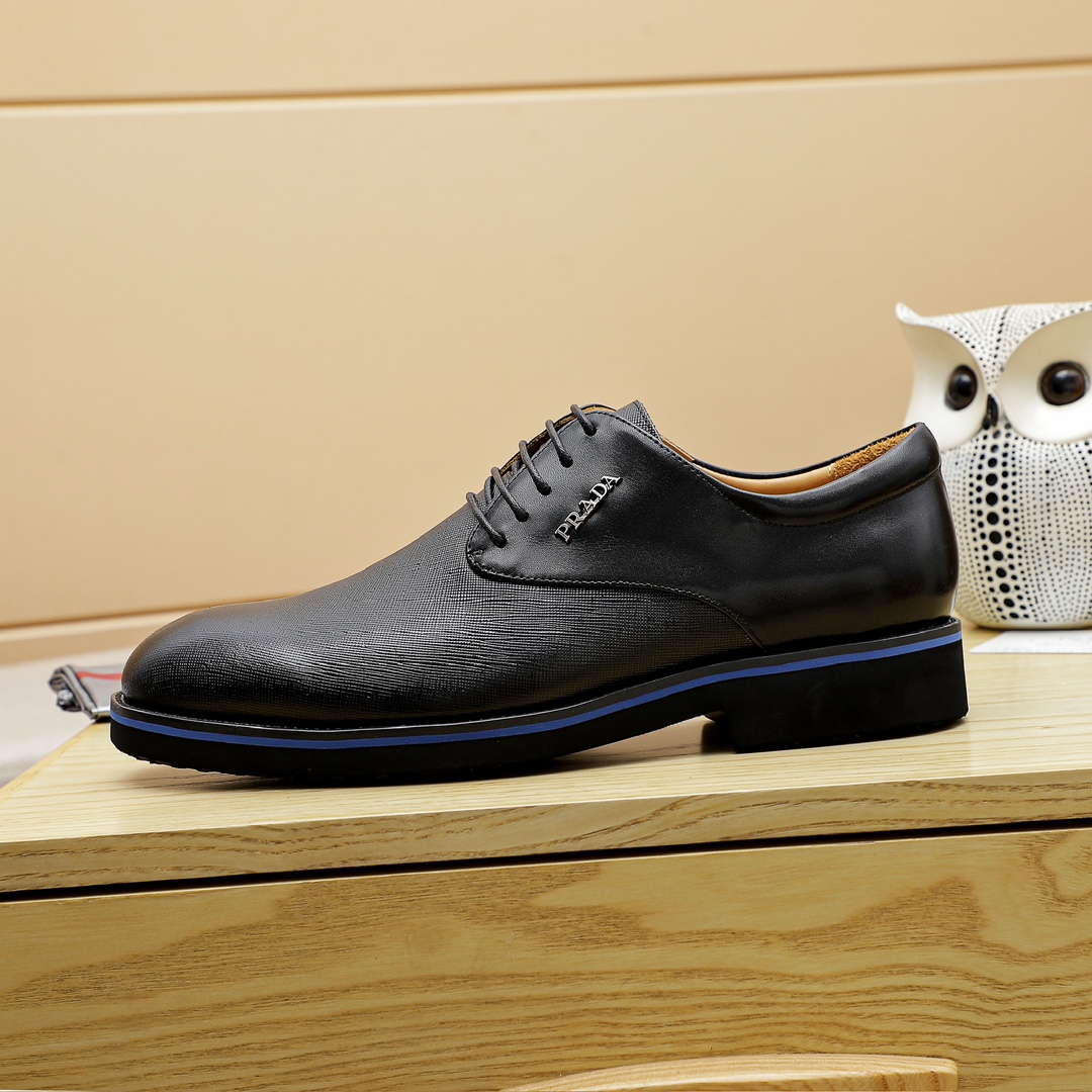 Prada Men's Leather Dress Shoes - Timeless Style & Comfort, Sizes 6-11 5 i1729651643 4924 6