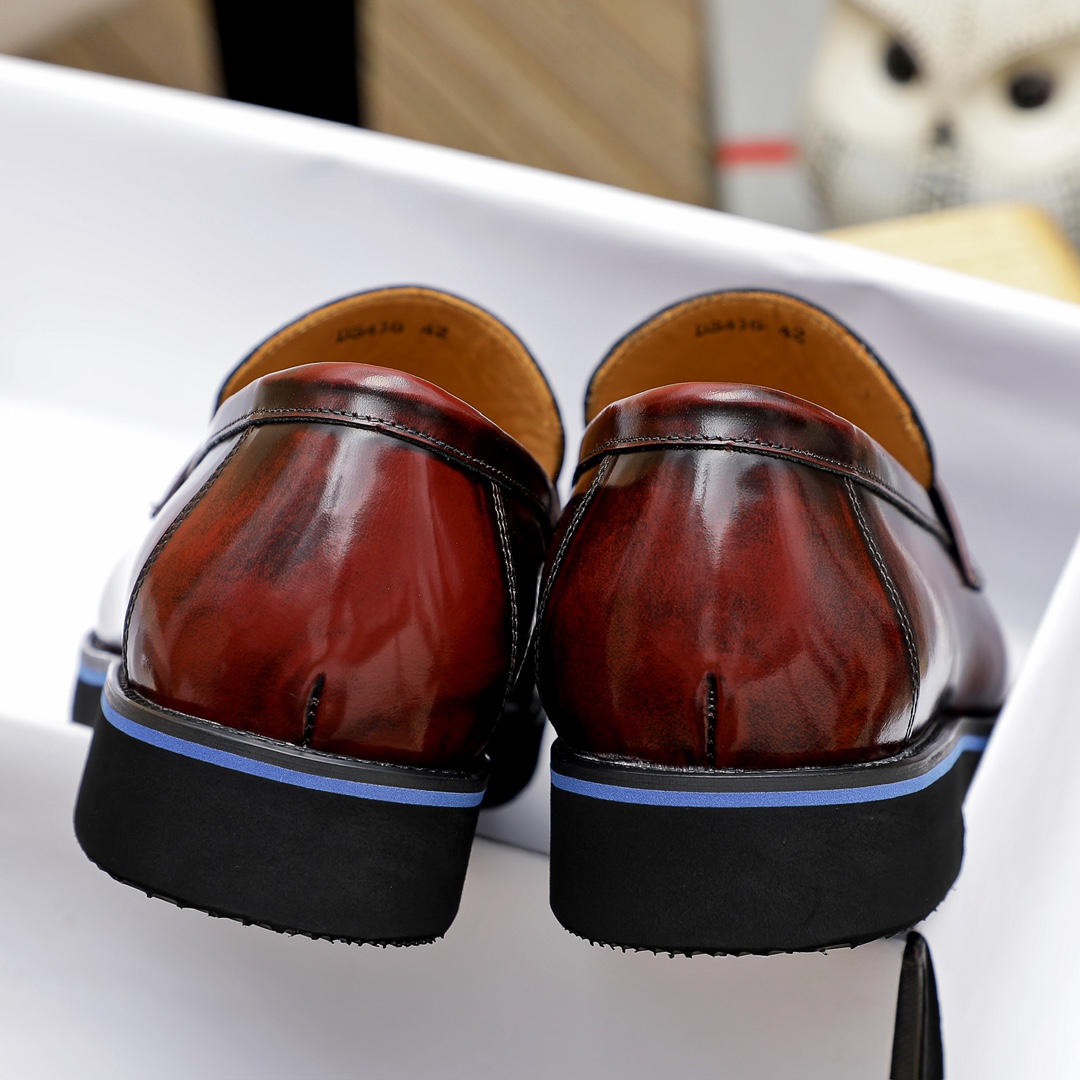 Prada Men's Leather Loafers with Anti-Slip Sole - Premium Quality, Stylish Design 9 i1729652035 6637 3