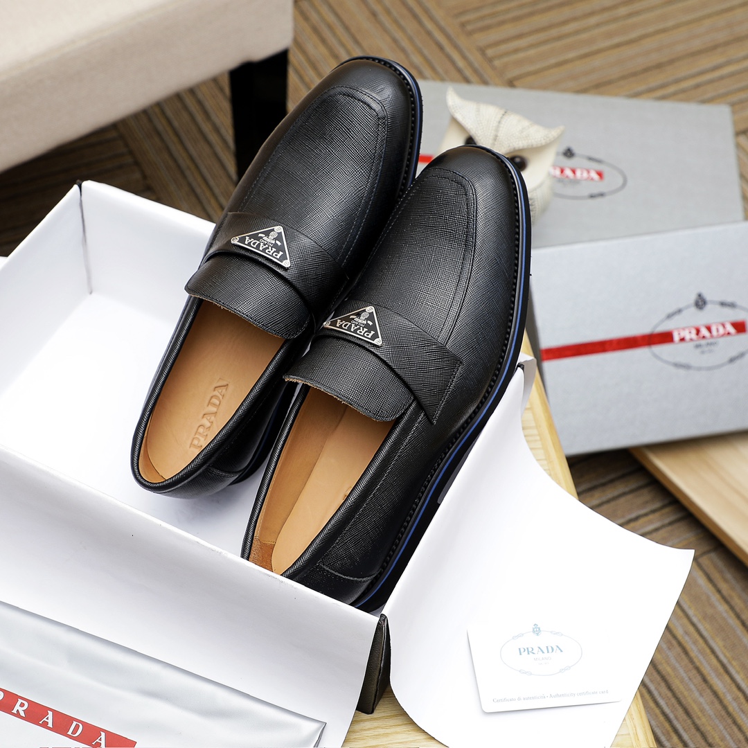 Prada Men's Leather Loafers - Classic Style, Durable & Comfortable 4 i1729652102 1510 8