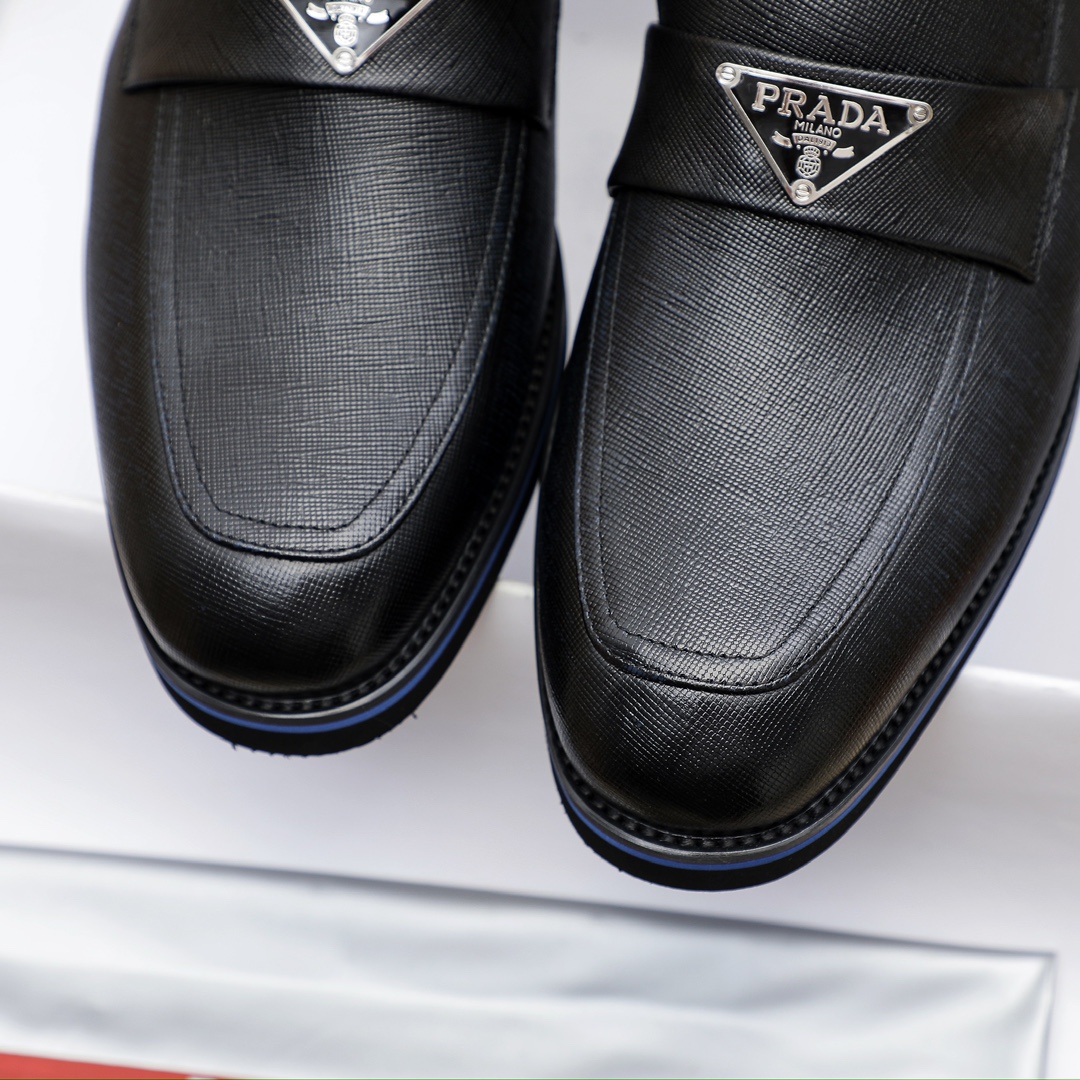 Prada Men's Leather Loafers - Classic Style, Durable & Comfortable 7 i1729652102 7467 5