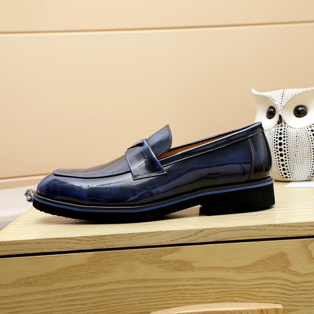 Prada Men's Leather Loafers with Iconic Logo - Available in Multiple Colors 5 i1729652155 6753 1