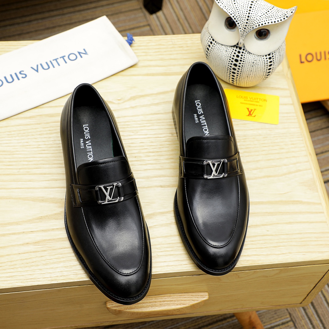 Louis Vuitton Leather Loafers - Premium Formal Business Shoes 2 i1734584867 3402 2