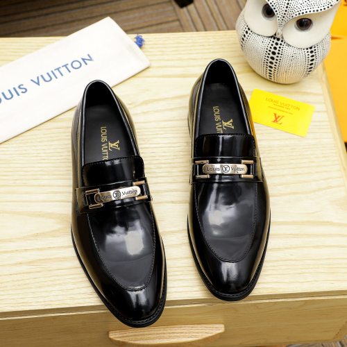 Elegantes Zapatos de Vestir Louis Vuitton para Hombre, Estilo Casual y Formal 1 Elegantes Zapatos de Vestir Louis Vuitton para Hombre, Estilo Casual y Formal