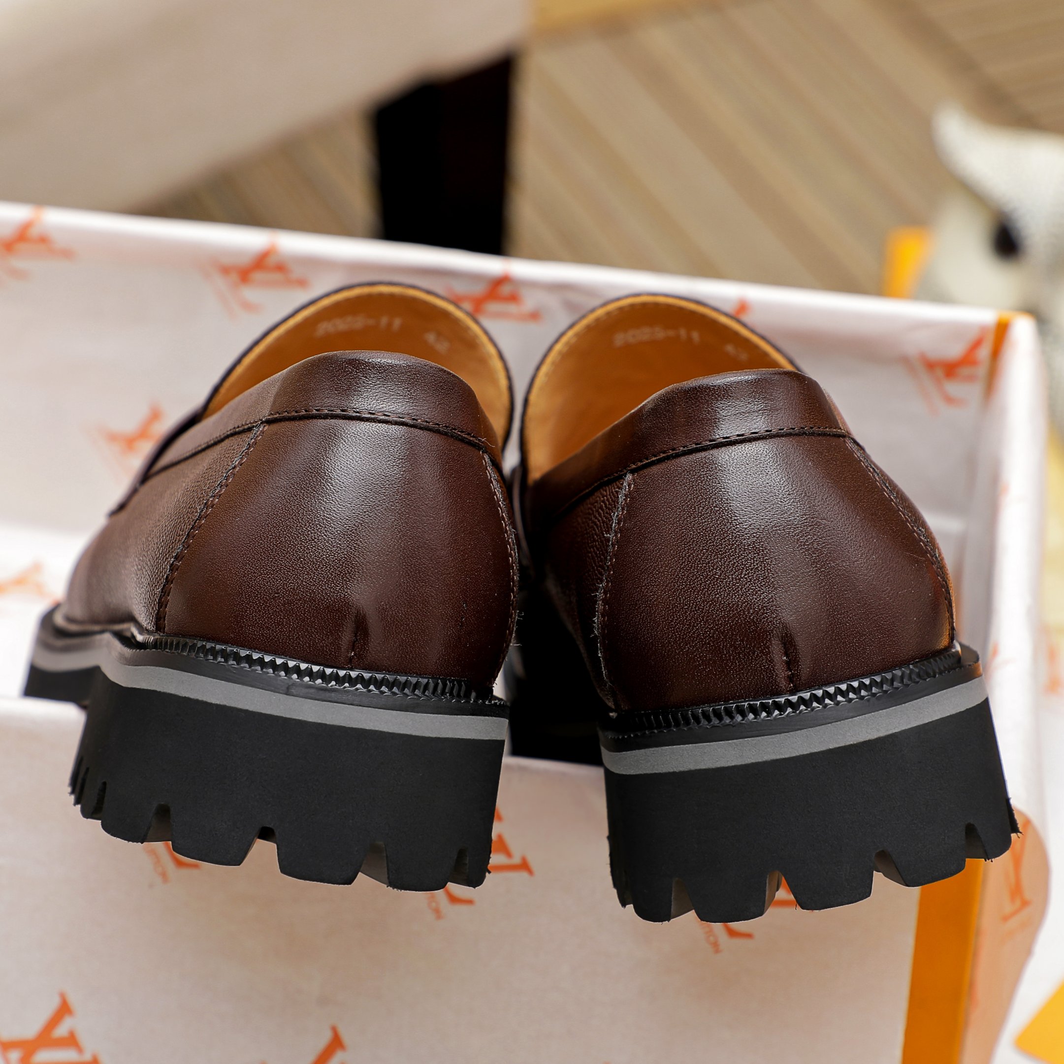 Louis Vuitton Men's Leather Dress Shoes - Premium Italian Leather, Multiple Sizes 9 a1741400312152 8243