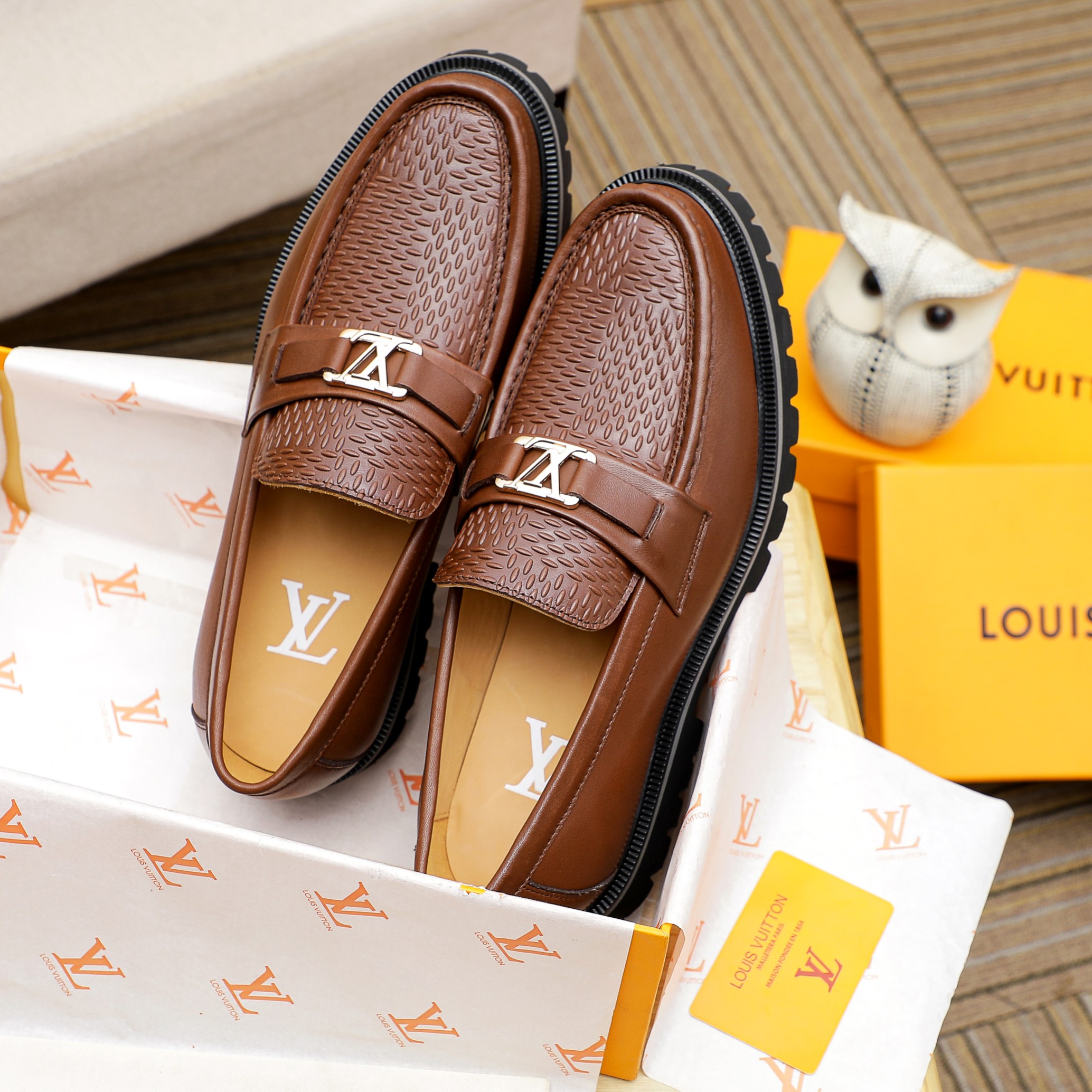 Louis Vuitton Leather Dress Shoes for Men - Italian Leather, Multiple Colors 4 a1741400536502 8585