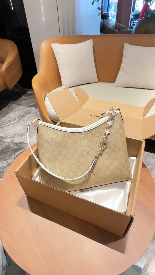 Cilantro blanco COACH | Nuevo Lauren Shoulder Bag