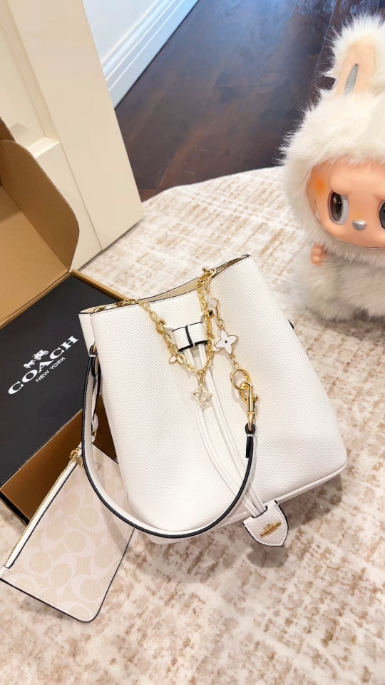 Este bolso cubo de Coach es yyds. Este es el bolso que me gusta. ¡El nuevo bolso cubo Rowan de Coach de julio…