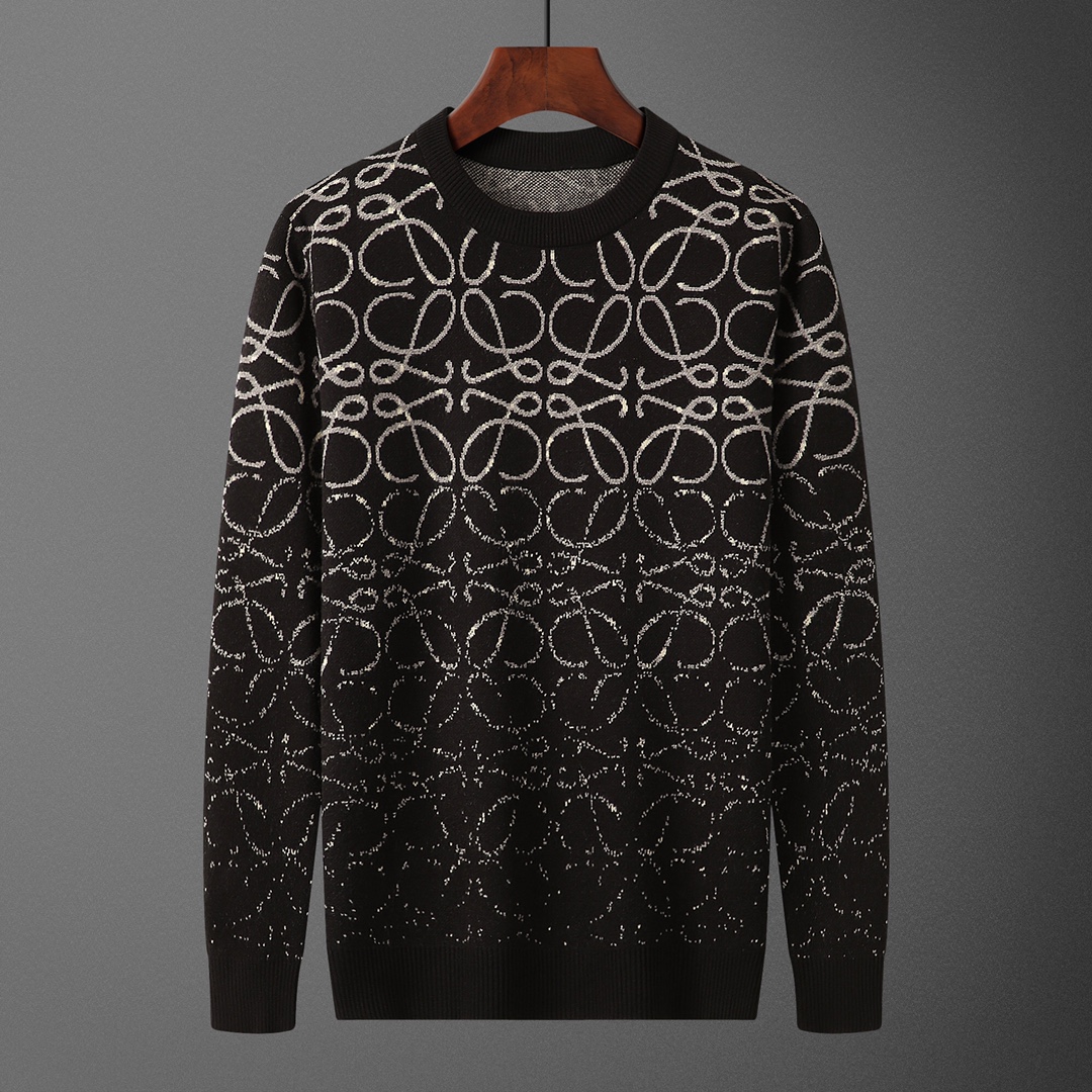 🅿️135 LOE•WE, suéter, tallas: M-XXXL, tela: modal, anti-pilling, color: negro
