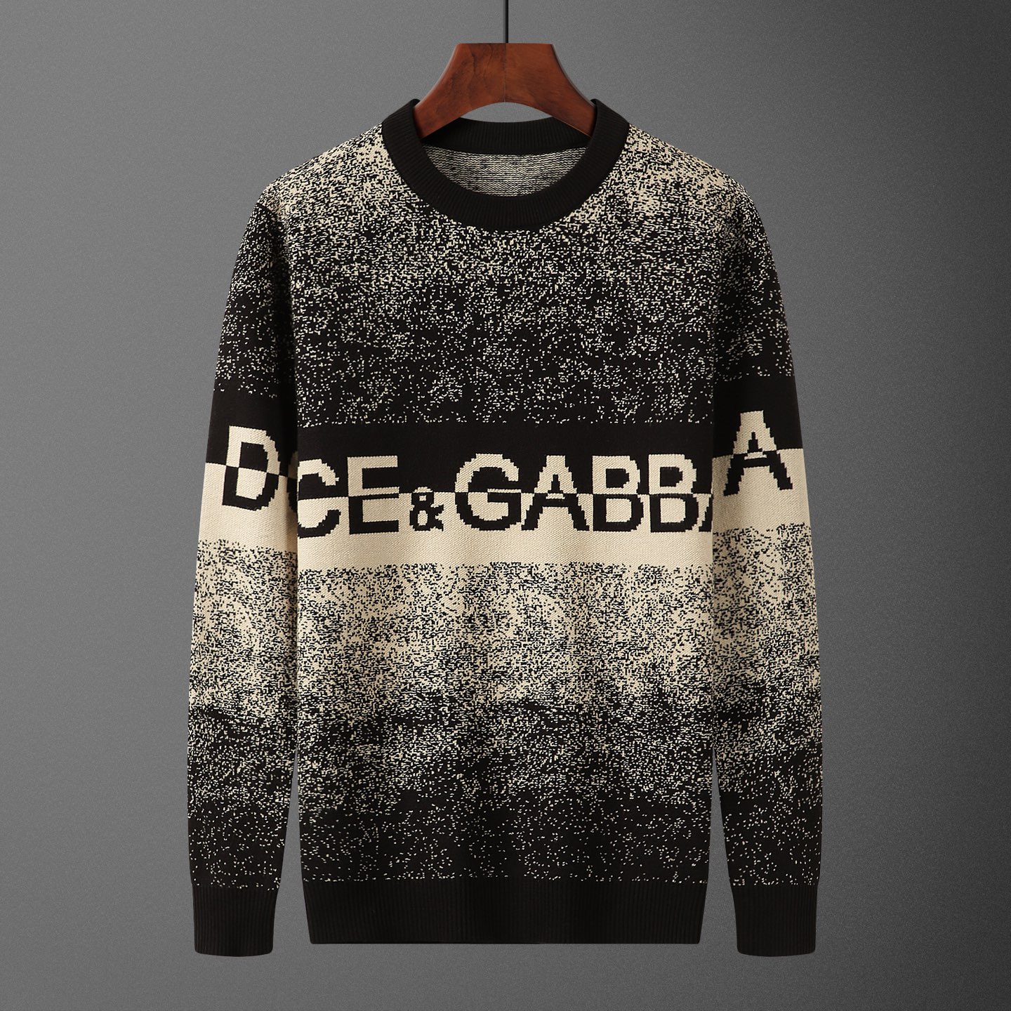Dolce•Gabbana, suéter, modelo M2198#, tallas: M-XXXL, tejido: modal, anti-pilling, color: negro