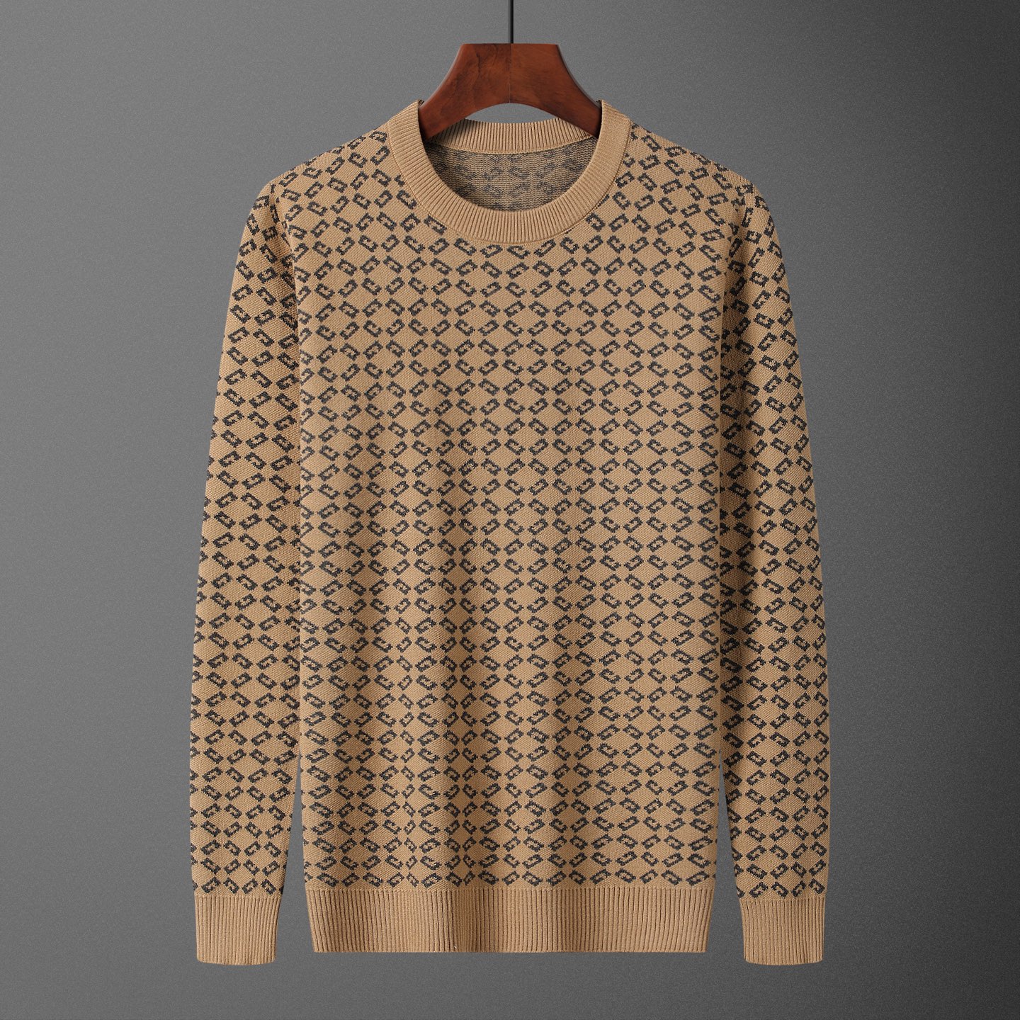 GIVE•NCHY, suéter, número de estilo M2226#, talla: M-XXXL, tela: Modal. Antipilling, color: caqui