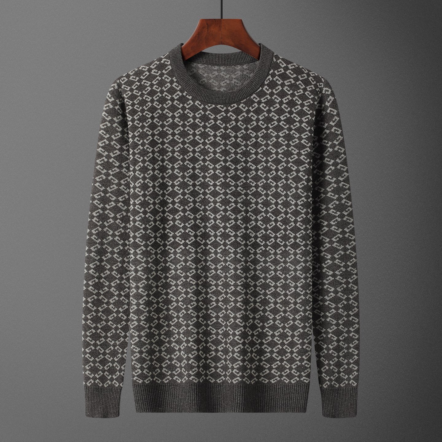 GIVE•NCHY, suéter, número de estilo M2226#, talla: M-XXXL, tela: Modal. Antipilling, color: gris