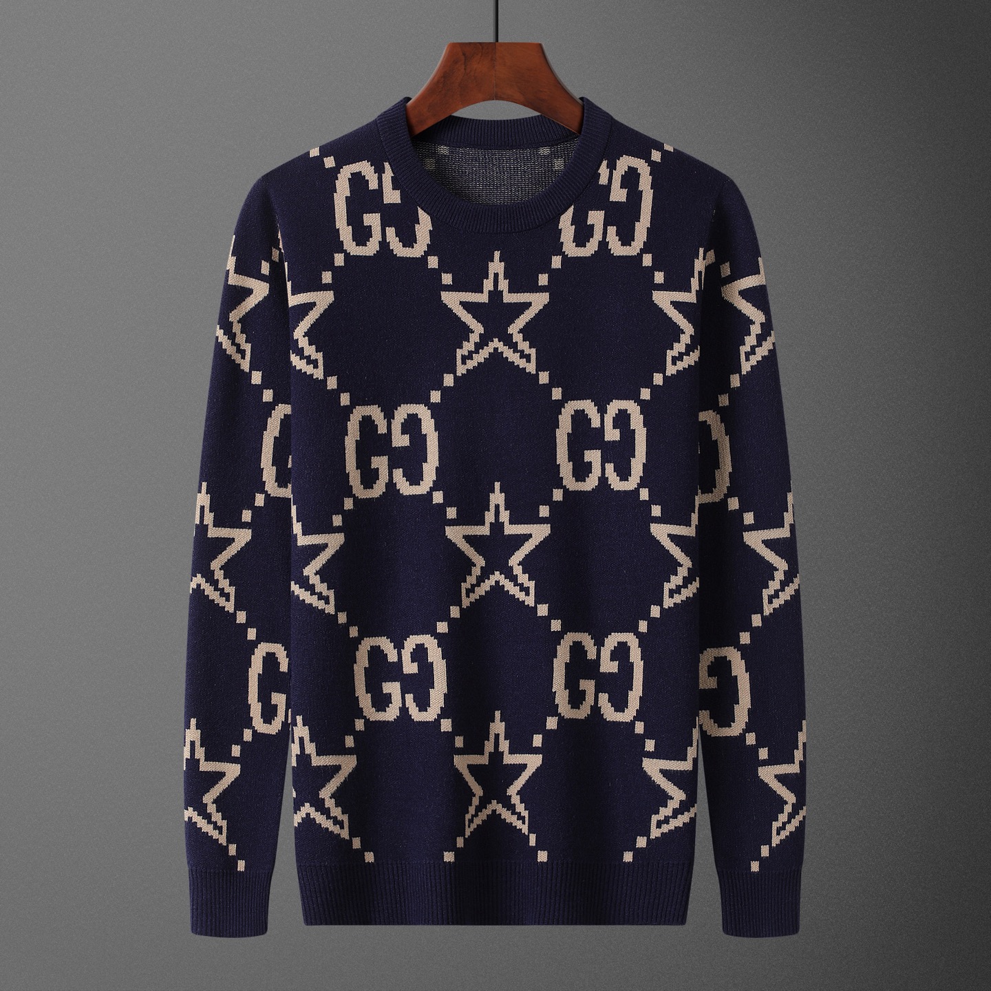 GUC•CI, suéter, estilo M2241#, tallas: M-XXXL, tejido: modal, anti-pilling, color: azul marino