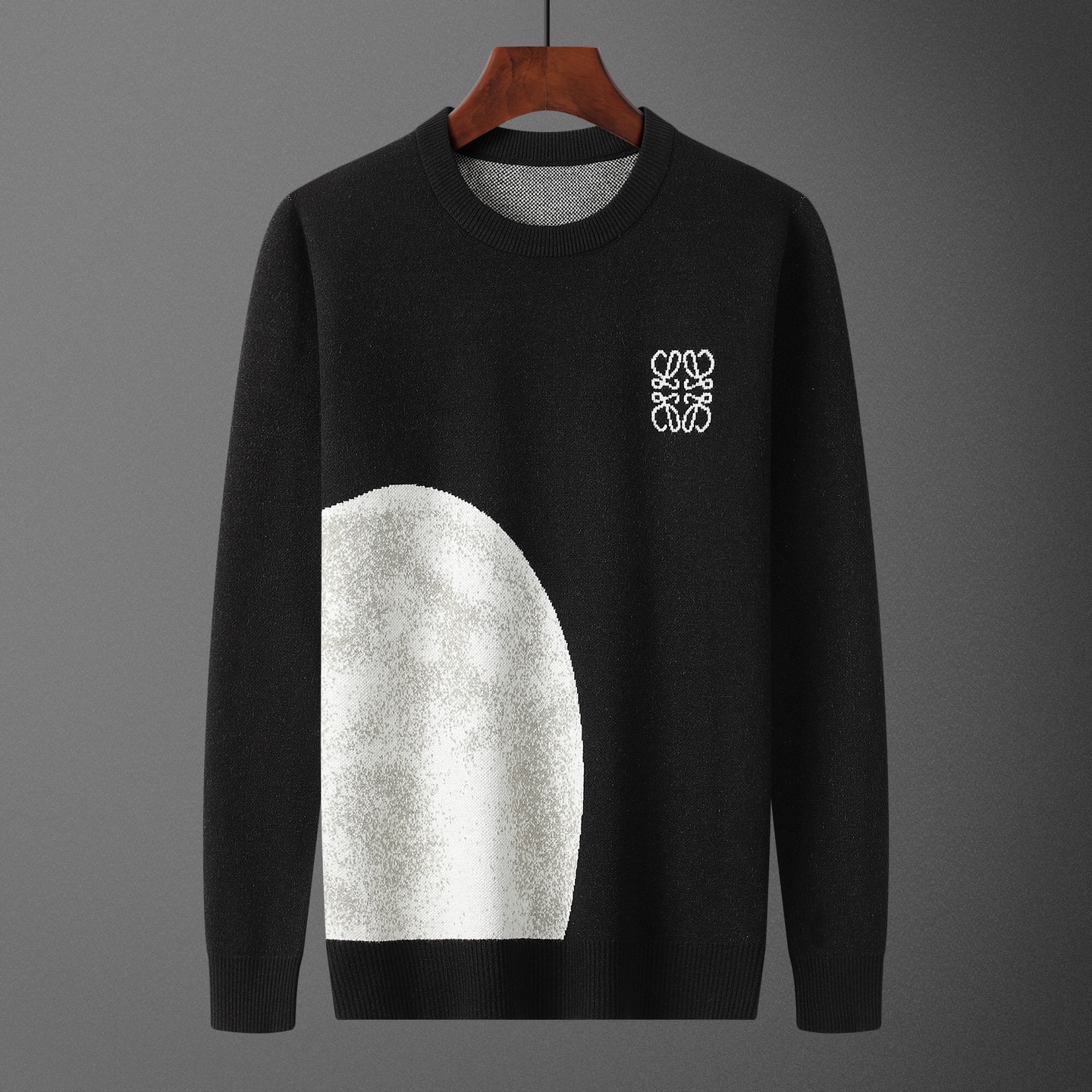 🅿️125 LOE•WE, sweater, style number M2232#, sizes: M-XXXL, fabric: modal, anti-pilling, color: black