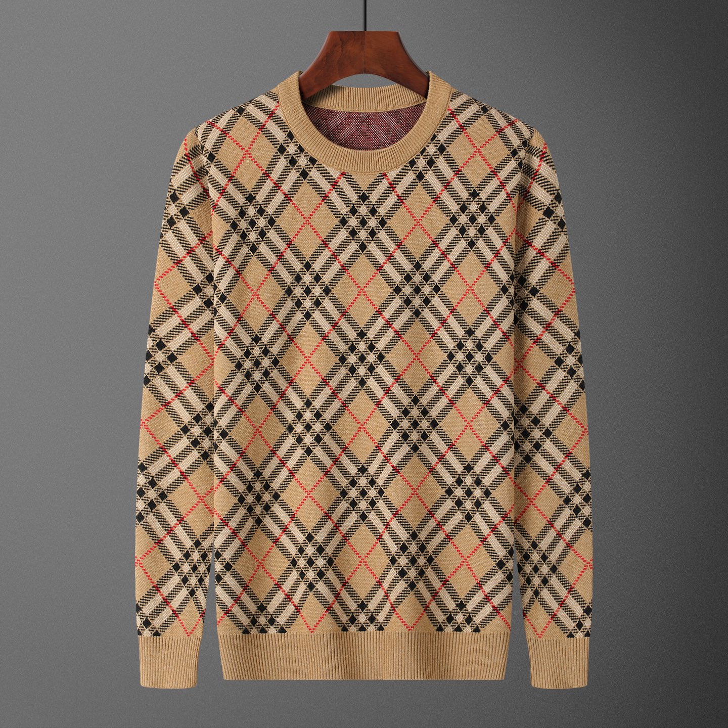 BUR•BERRY, suéter, número de estilo M2248#, talla: M-XXXL, tela: Modal. Antipilling, color: caqui