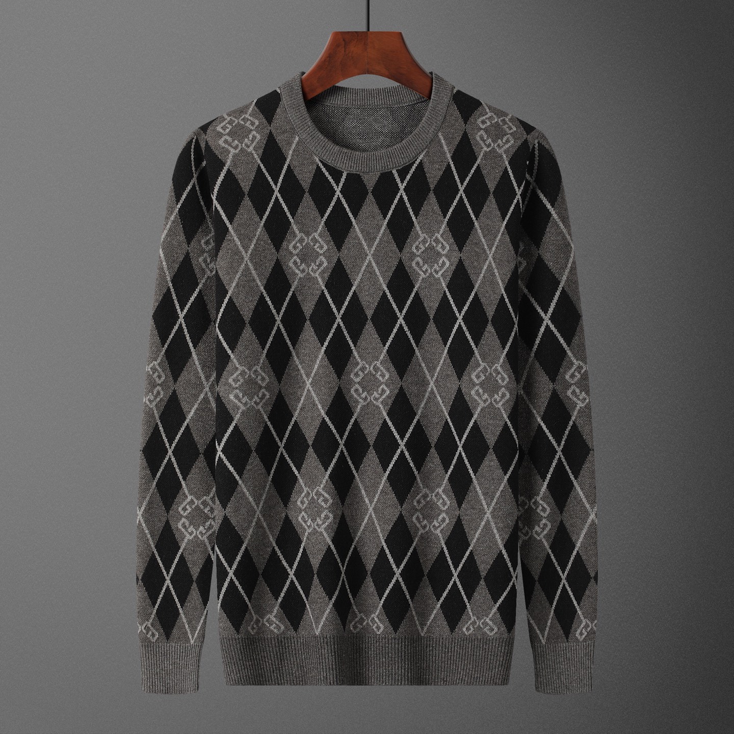 GUC•CI, suéter, modelo M2256#, tallas: M-XXXL, tejido: modal, anti-pilling, color: gris