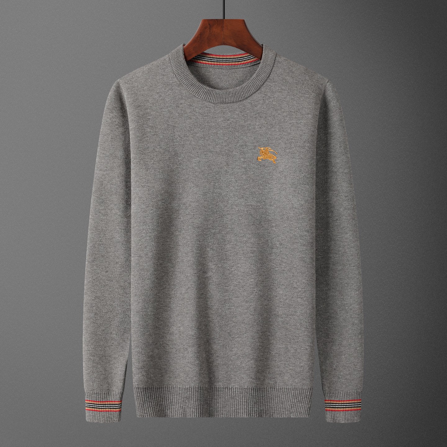 BUR•BERRY, suéter, número de estilo M2261#, talla: M-XXXL, tela: Modal. Antipilling, color: gris
