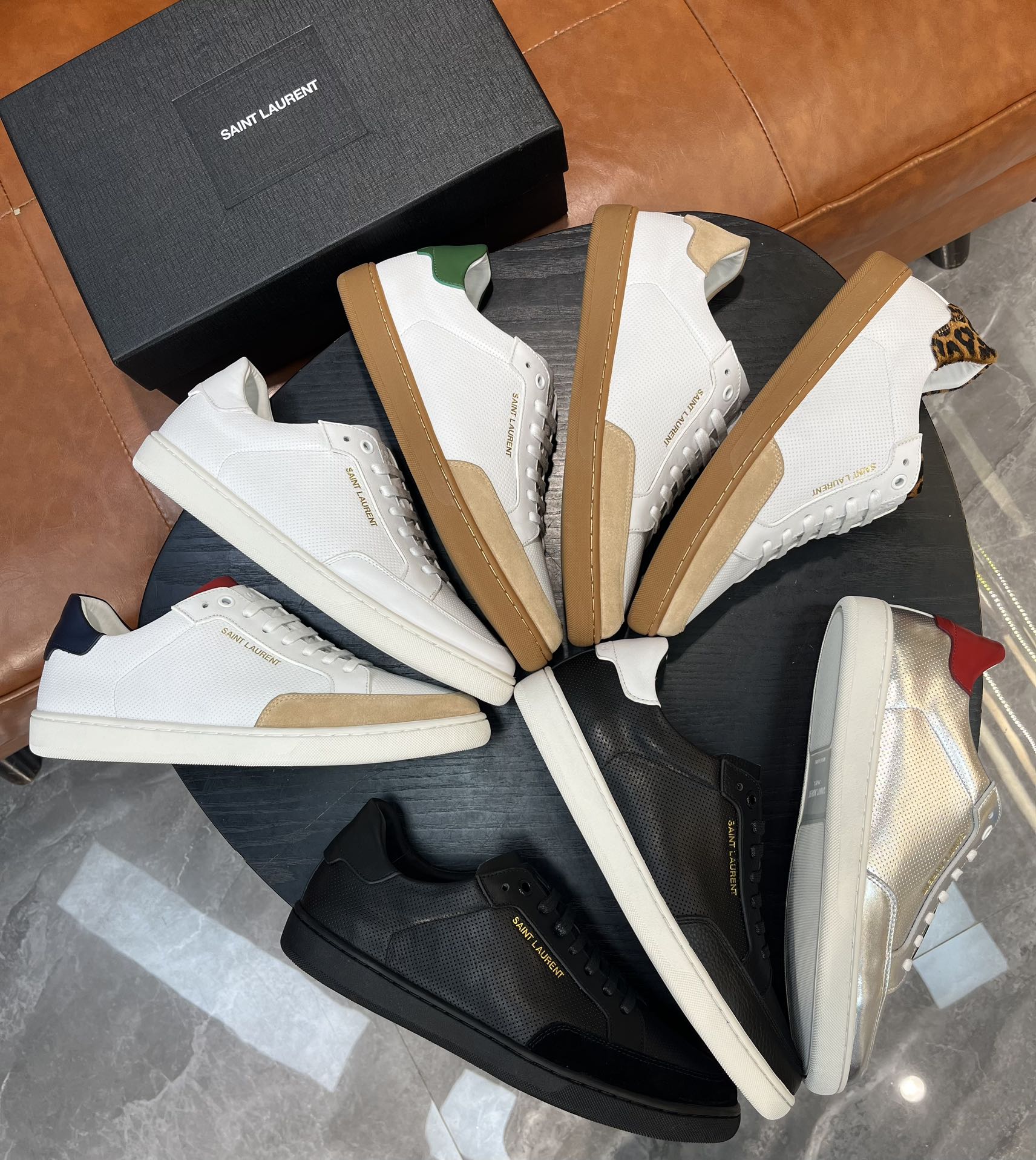 Yves Saint Laurent Sneakers Leather Casual Shoes For Comfort and Style 2 i1715597769 3101 1
