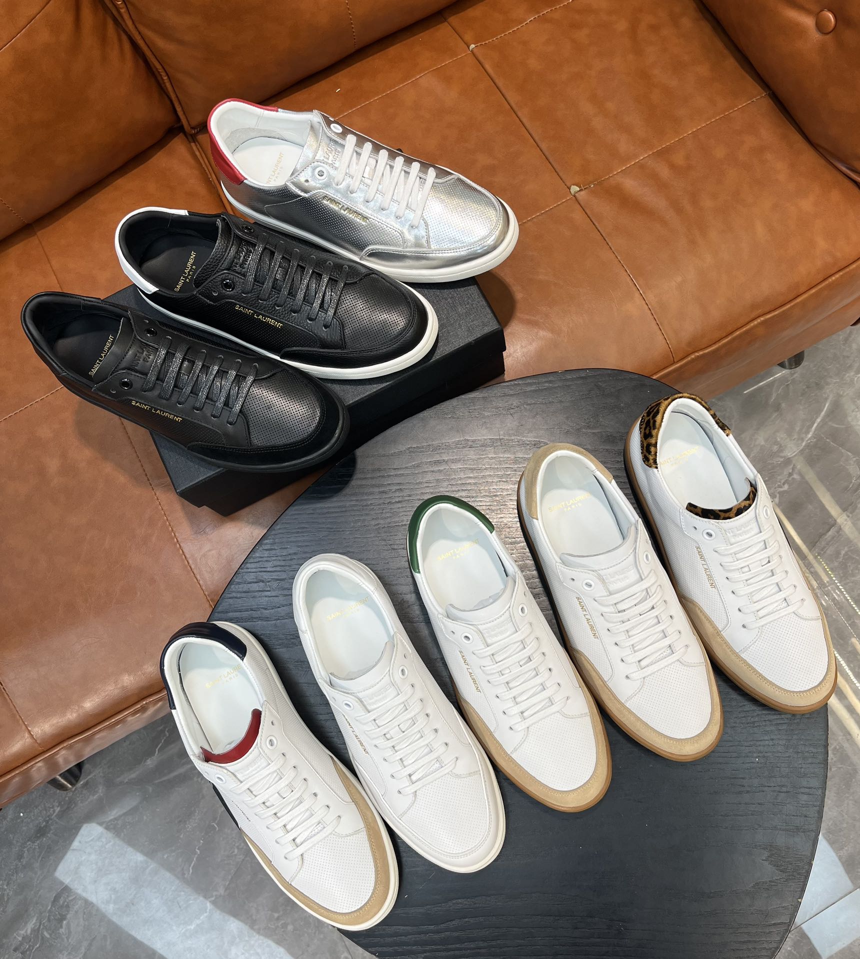 Yves Saint Laurent Sneakers Leather Casual Shoes For Comfort and Style 3 i1715597769 3519 0