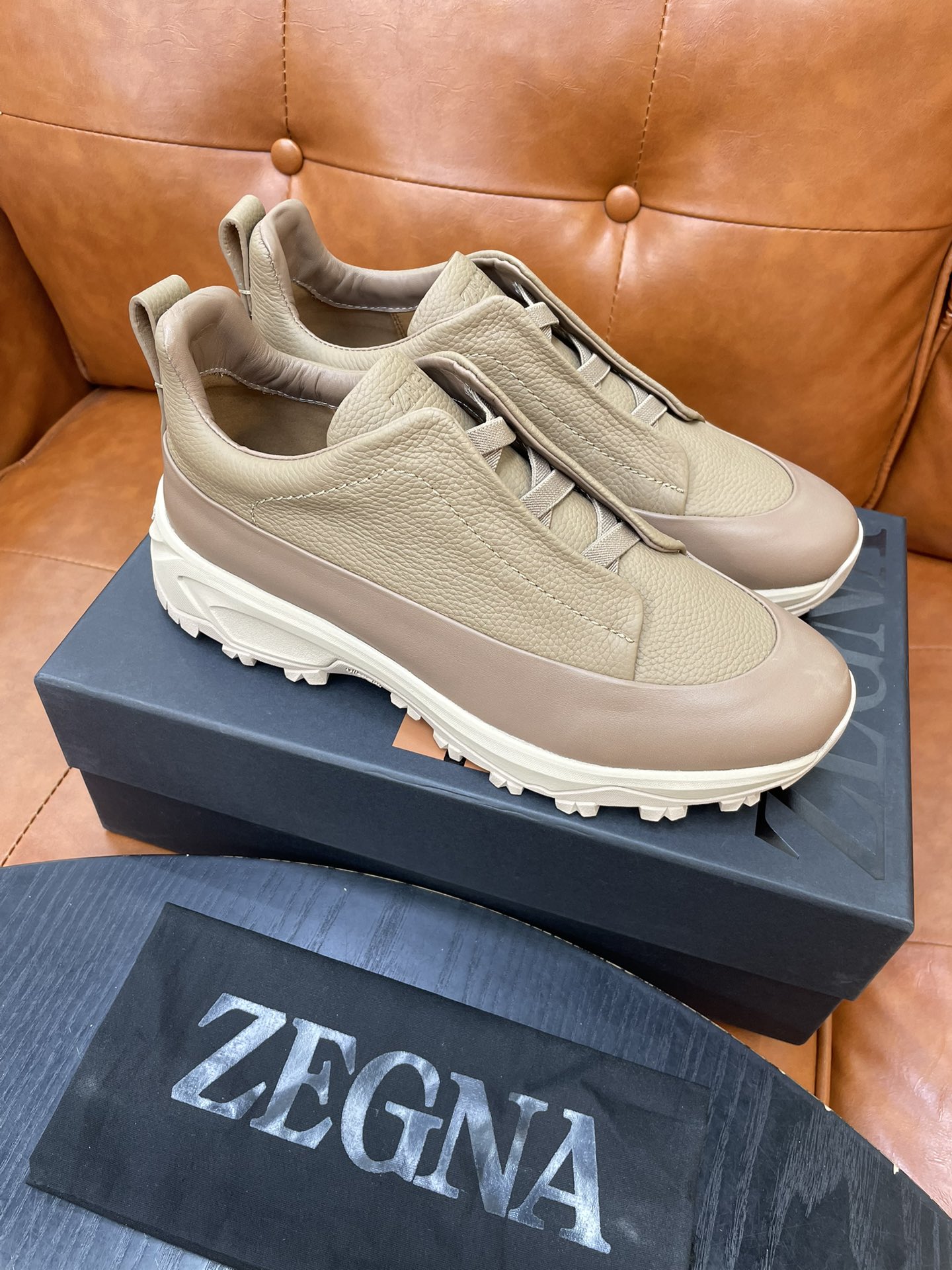 Zegna Triple Stitch Monte Suede Slip-On Sneakers Lightweight & Comfortable 9 i1733718998 4764 8