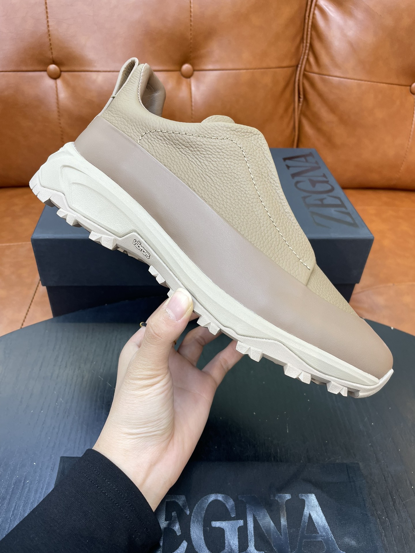 Zegna Triple Stitch Monte Suede Slip-On Sneakers Lightweight & Comfortable 1 i1733718998 944 5