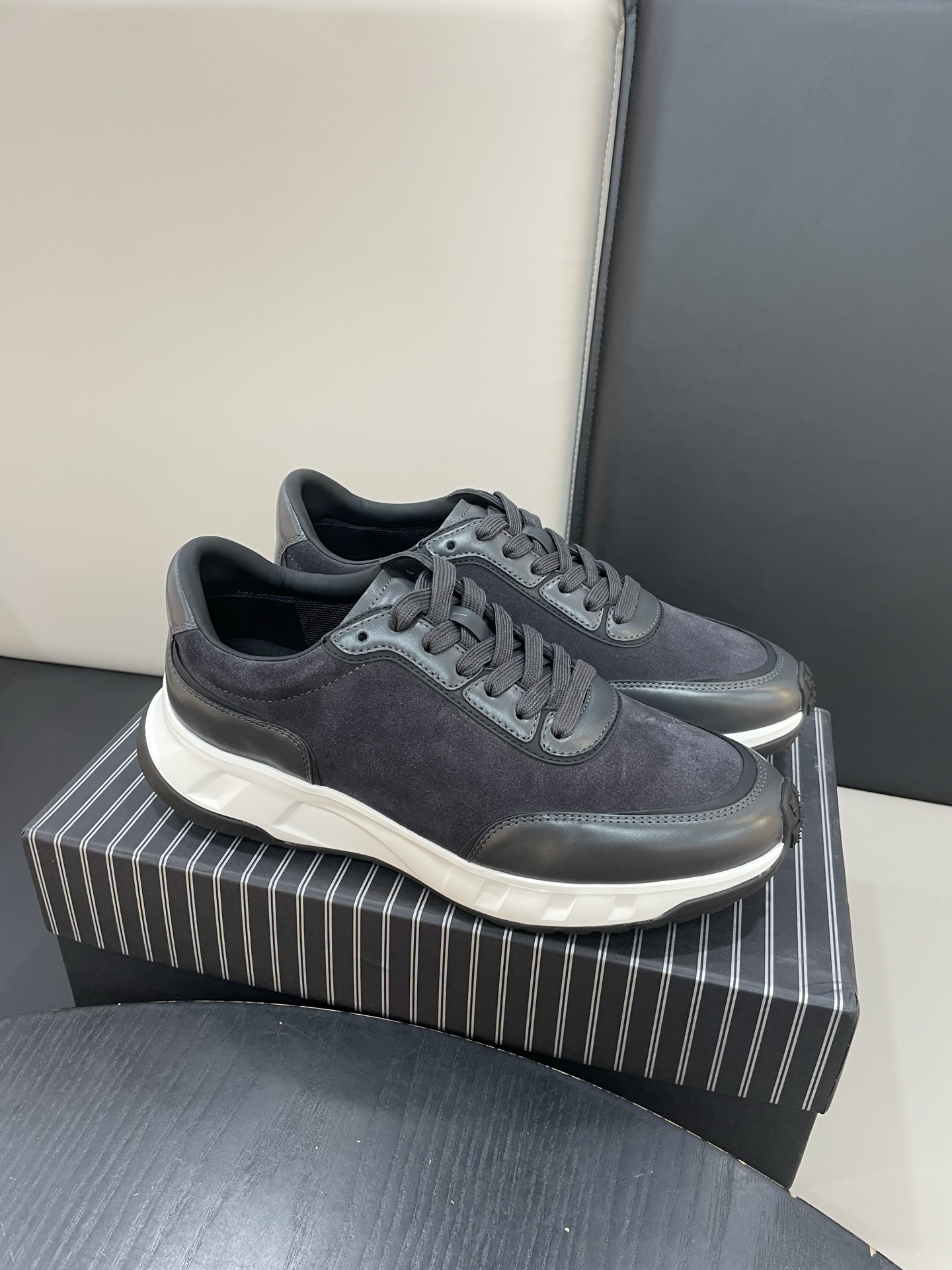 Zegna Men's Luxury Leather Sneakers - Latest Runway Collection, Ultimate Comfort 9 i1753765467080 2927 0 8