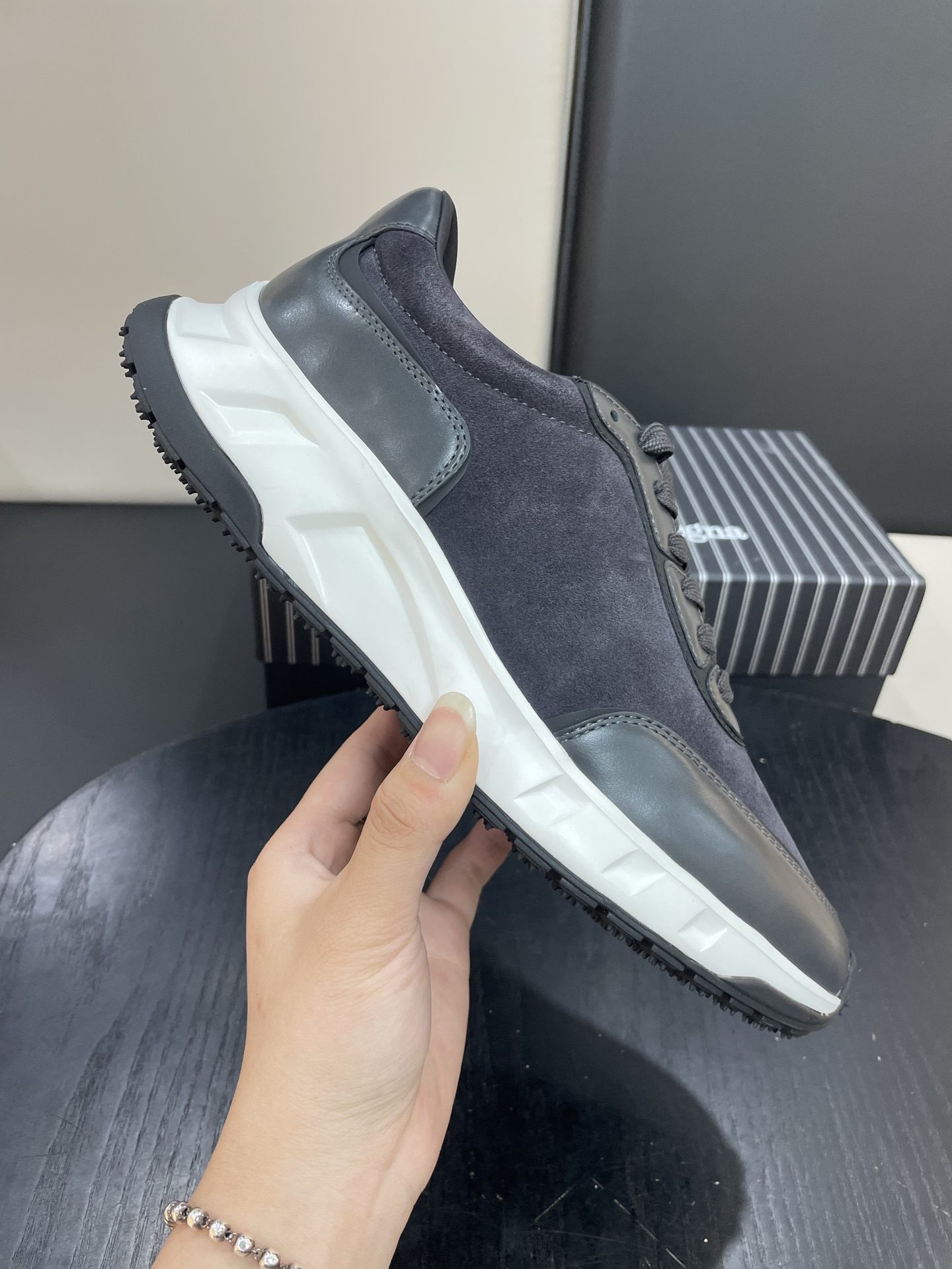 Zegna Men's Luxury Leather Sneakers - Latest Runway Collection, Ultimate Comfort 1 i1753765468809 2936 0 0
