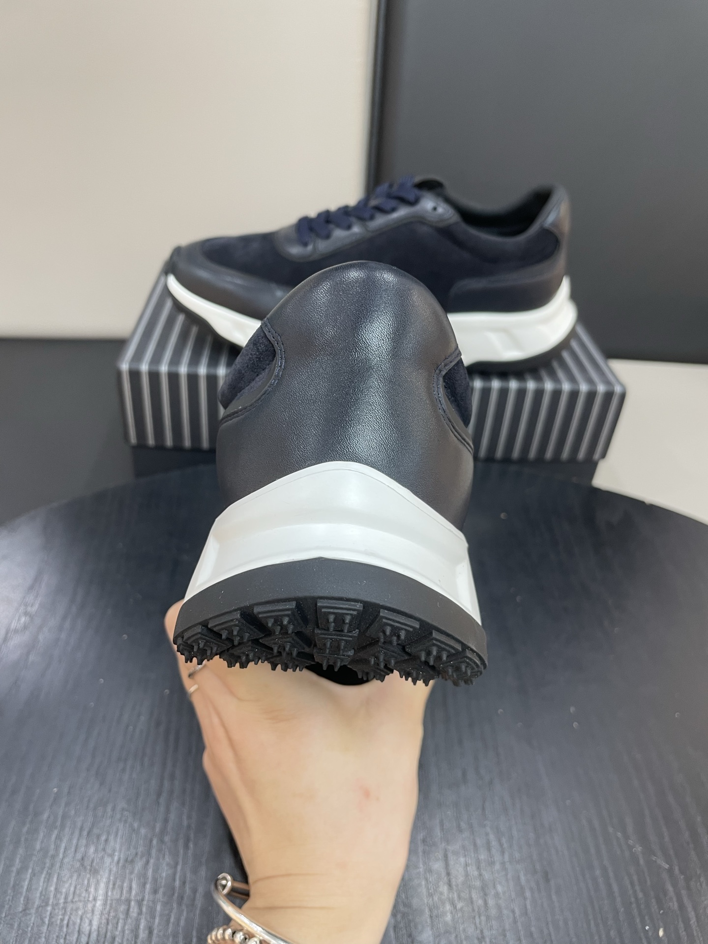 Zegna Men's Leather and Suede Lightweight Fashion Sneakers - New Collection 6 i1753765500476 715 0 5