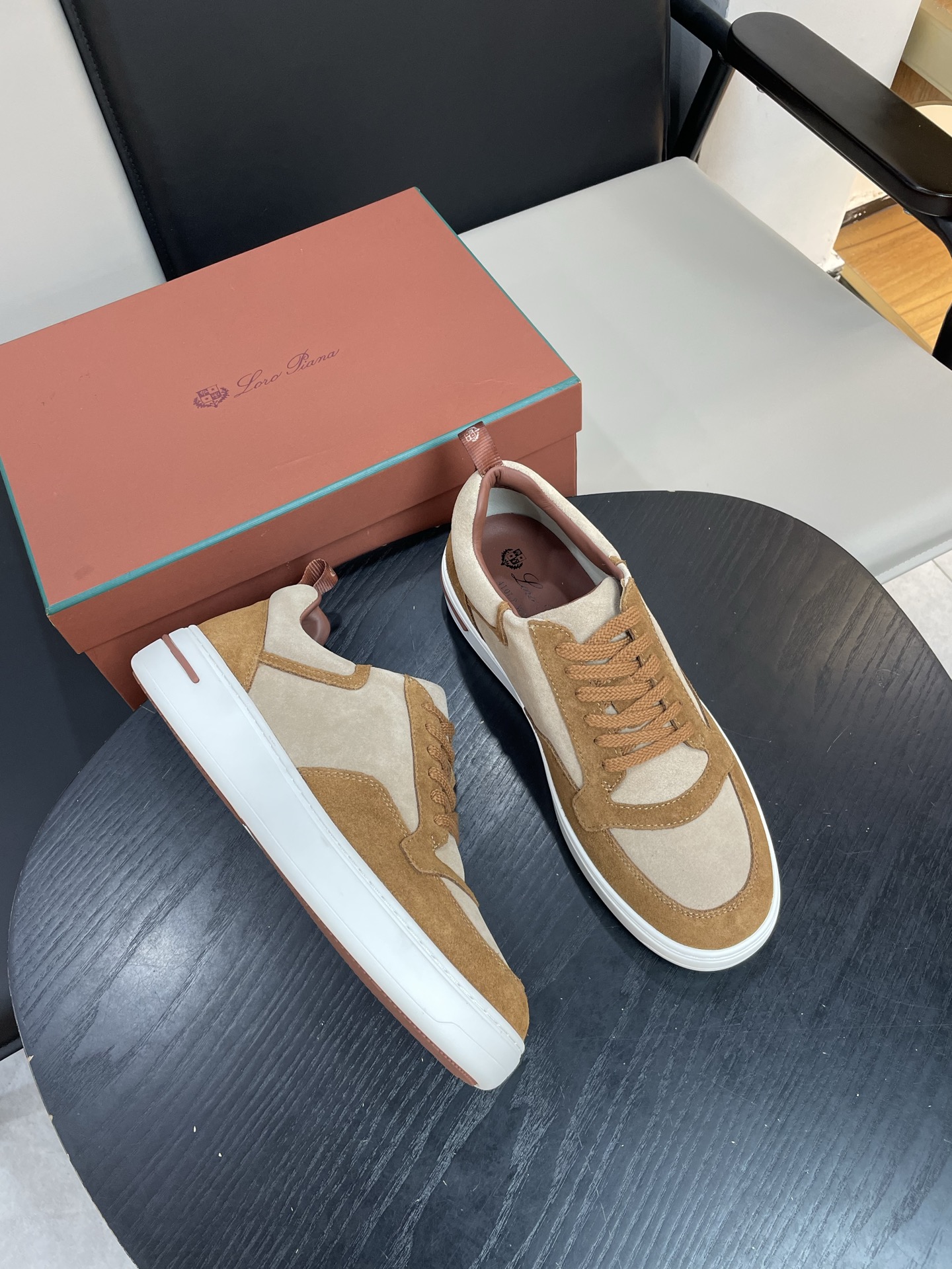 Loro Piana Weekend Walk Sneakers: Waterproof Suede Leather Casual Shoes 8 i1755252478925 1951 0 7